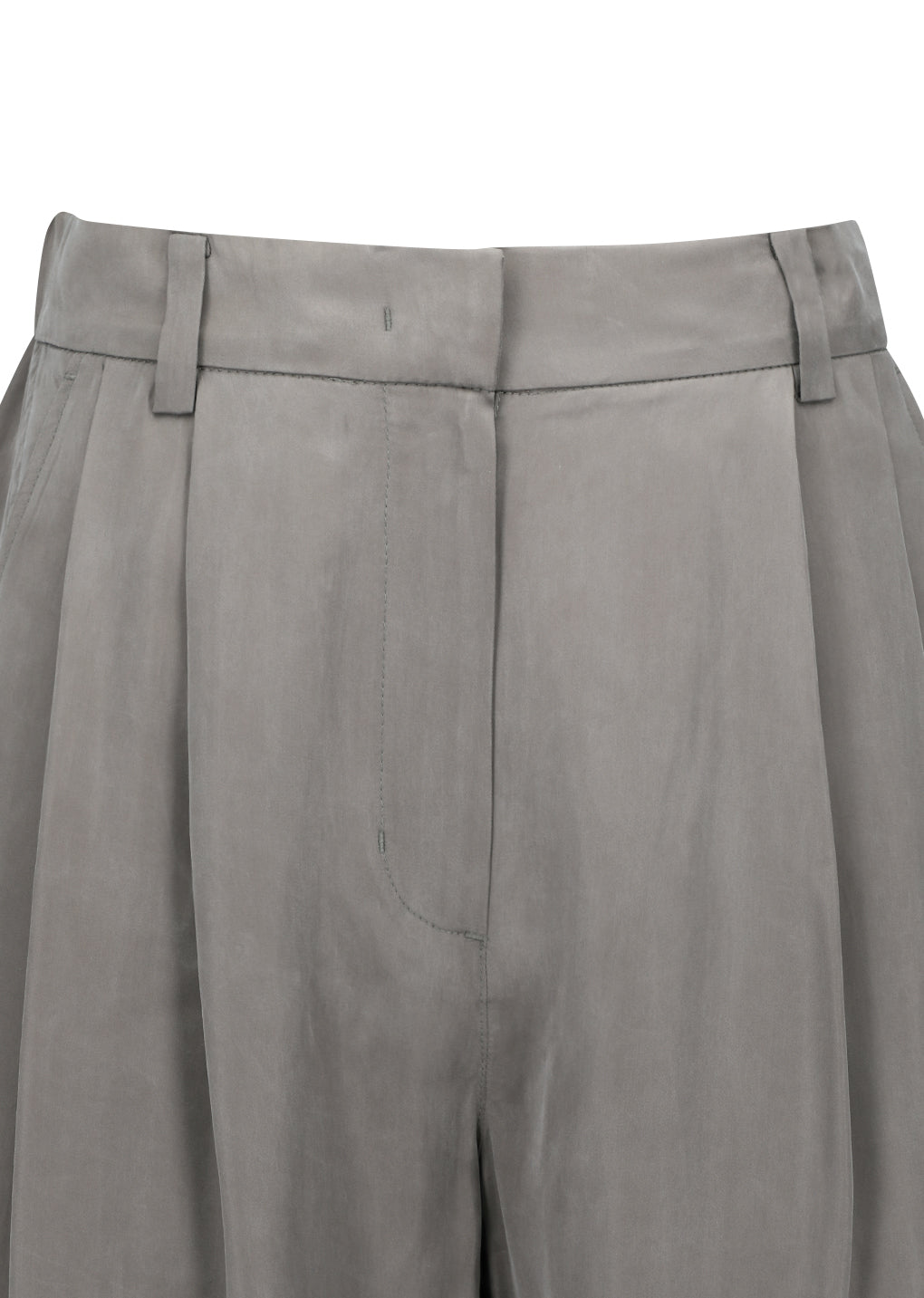 WOMEN'S CUPRO TWO TUCK WIDE PANTS