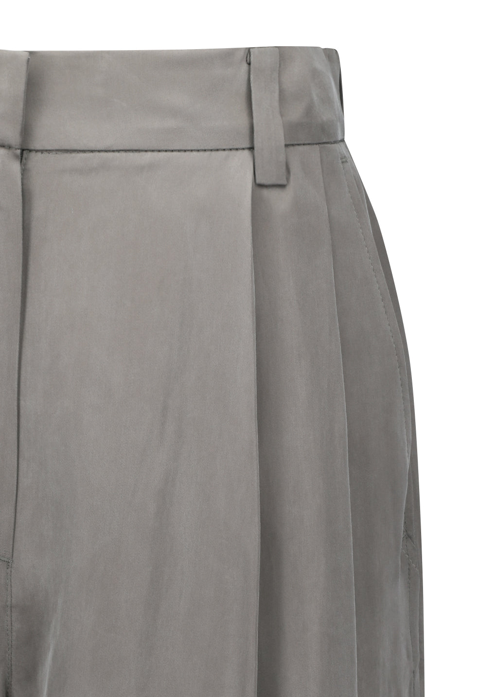 WOMEN'S CUPRO TWO TUCK WIDE PANTS