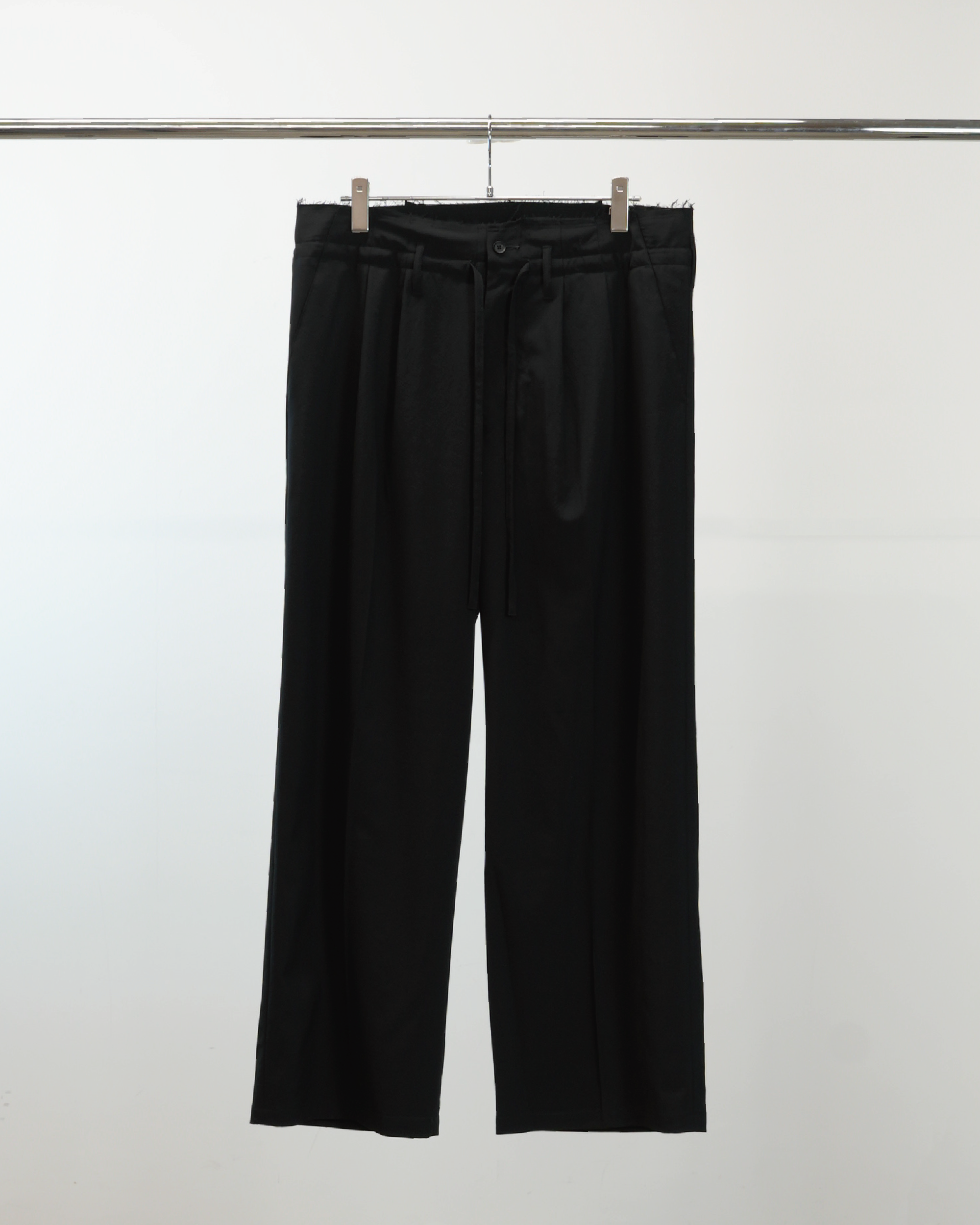 【ANCELLM × YOKE】WOOL TROPICAL EASY PANTS XO