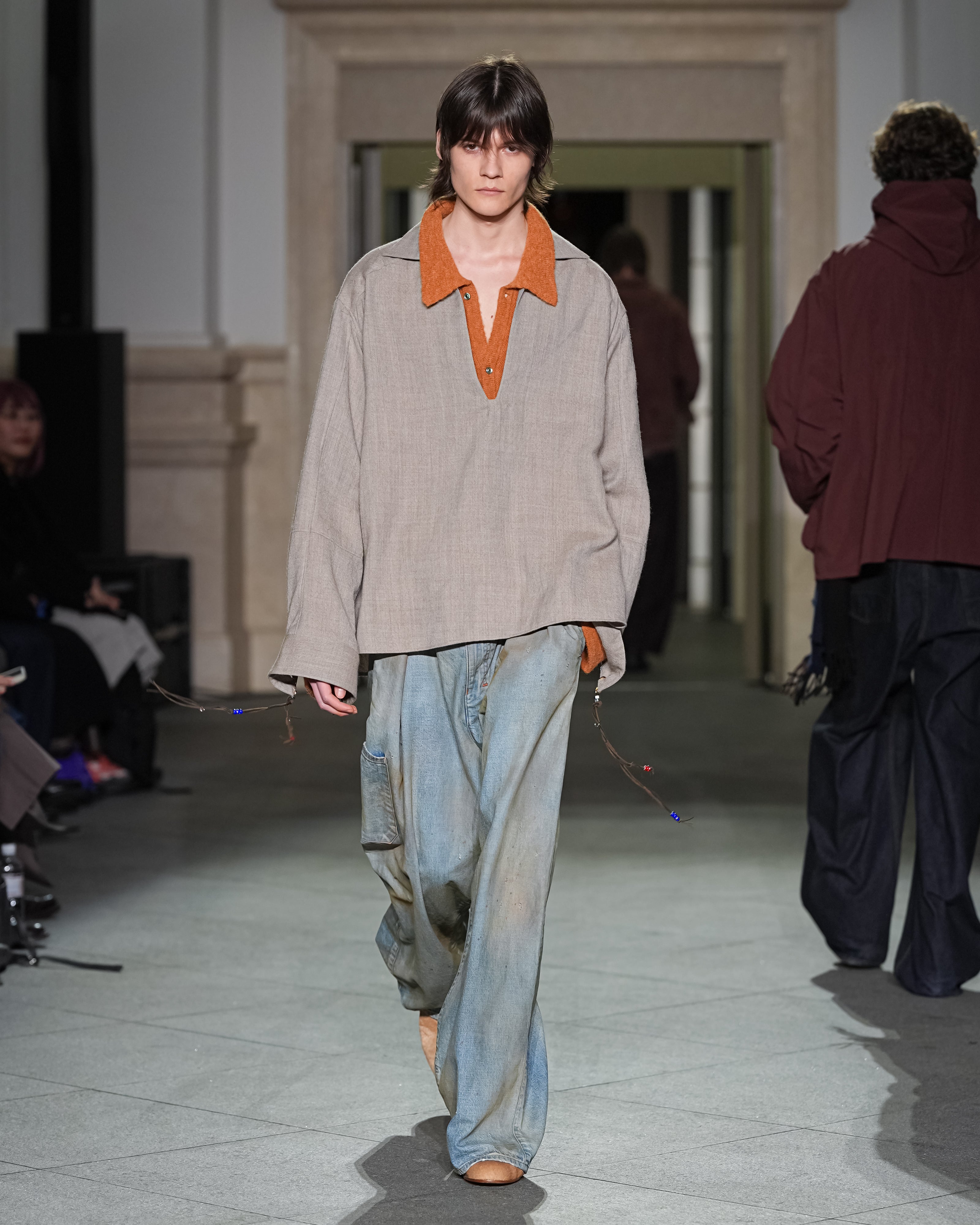 DENIM PAINTER PANTS(INDIGO)
