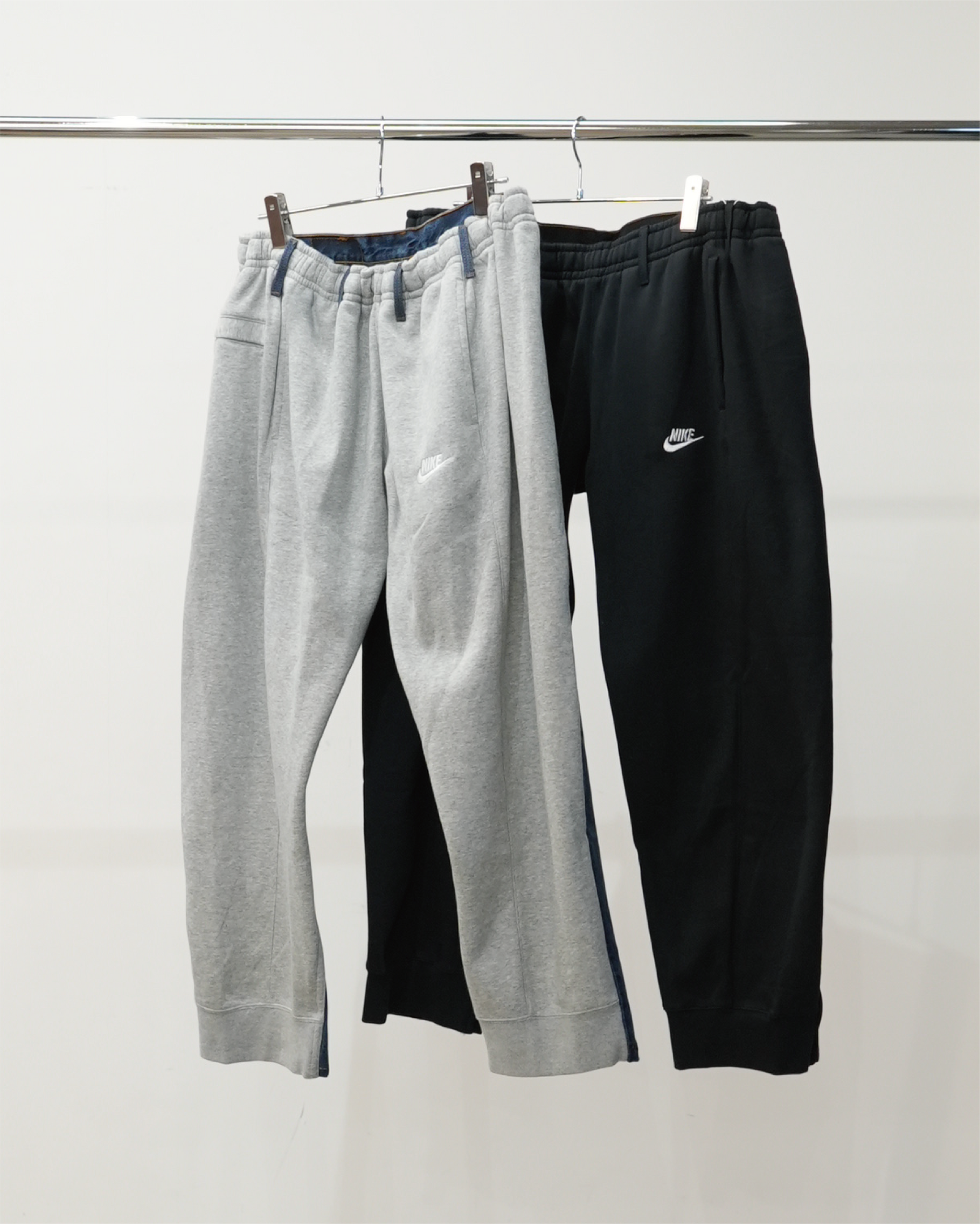 Over jogging jeans