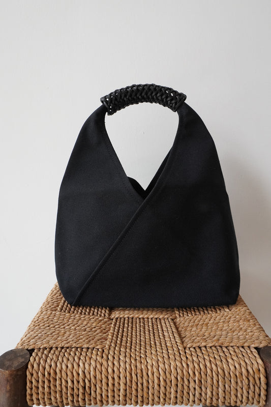 Woven Triangle Bag(BLACK)