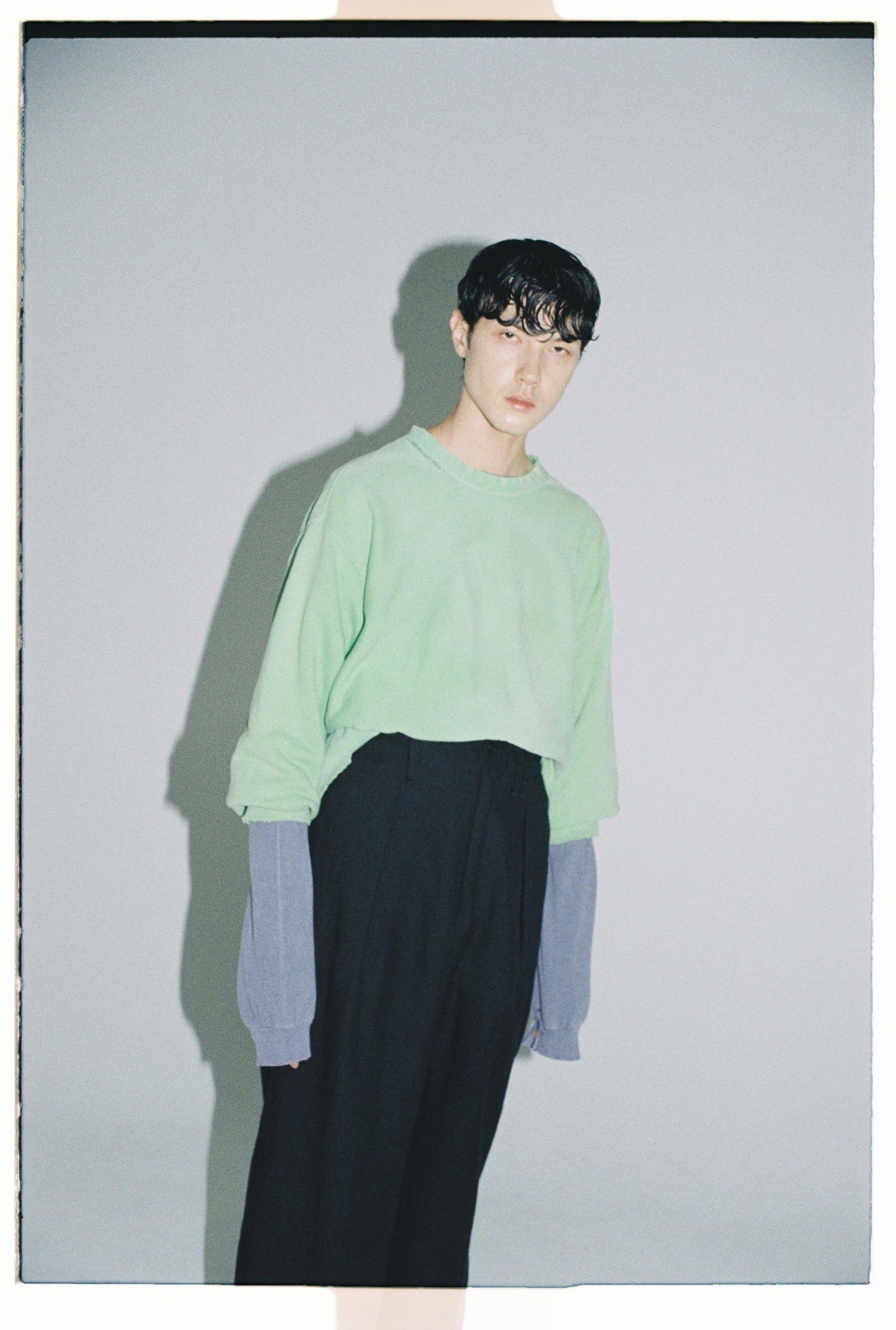 AGING LS T-SHIRT(DUSKY PURPLE)