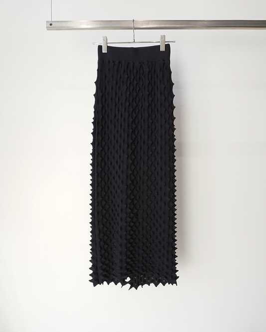 dorian long skirt(BLACK)