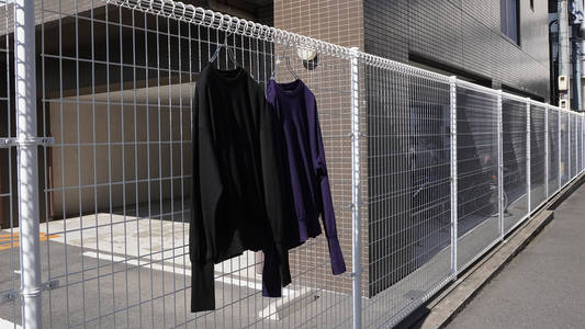 【barbell object】wool L/S tops ！