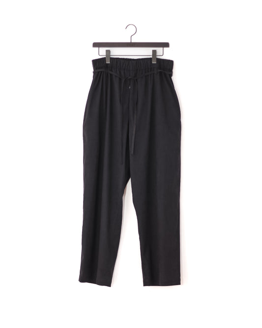 GATHER EASY SLACKS(BLACK)