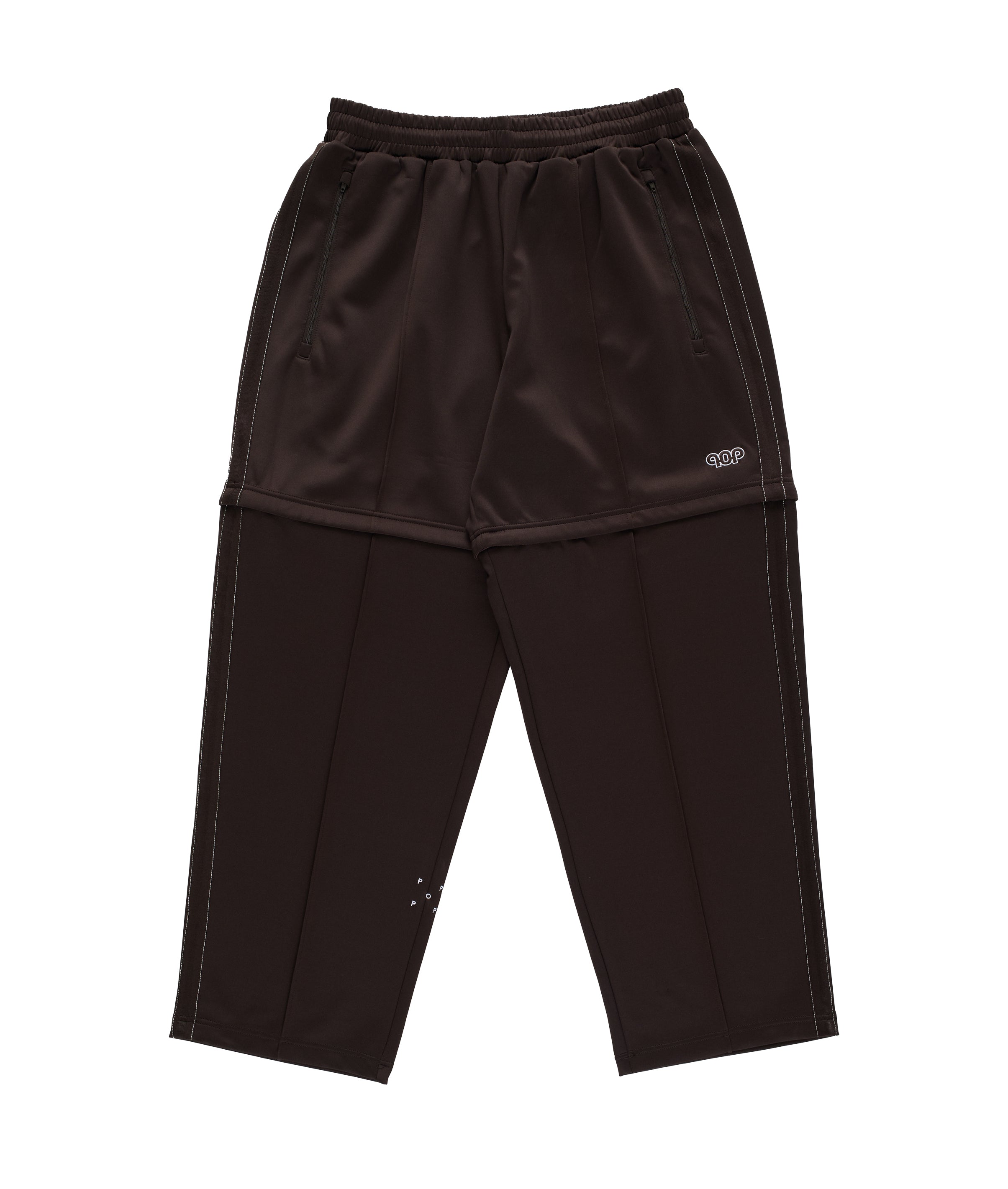 pub zip-off track pants