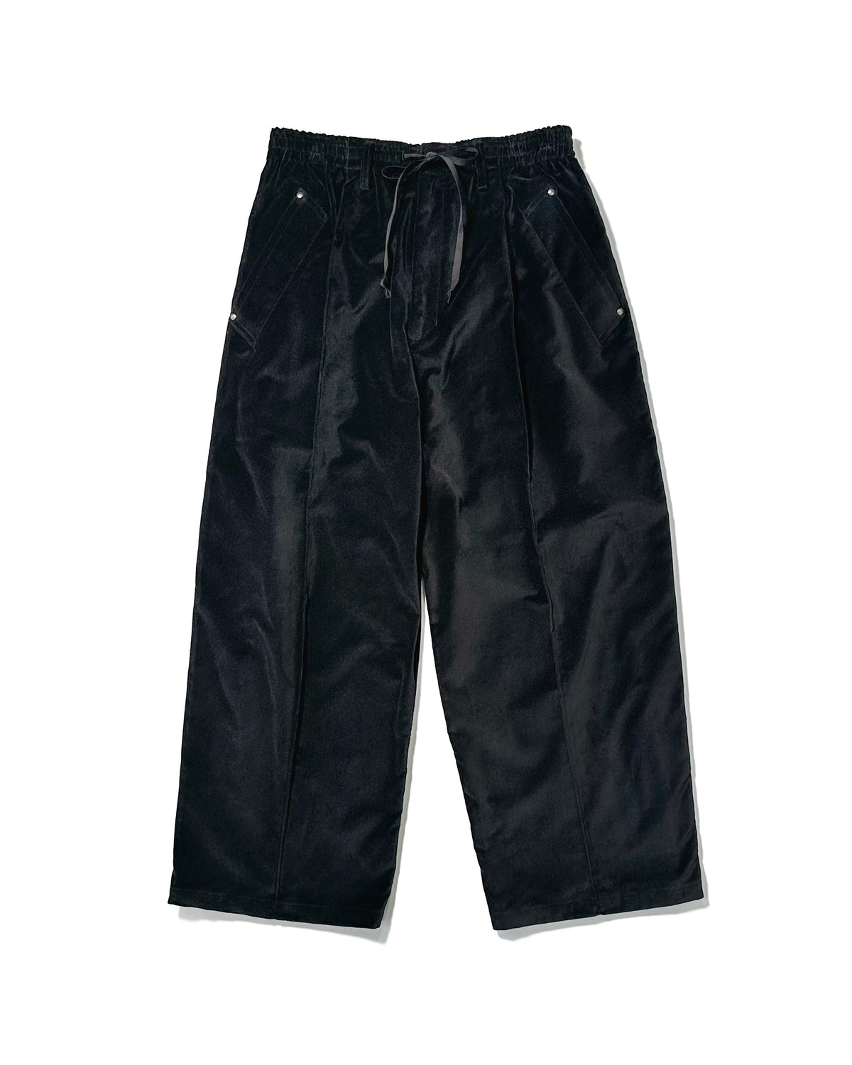 VELVET RIVET TROUSERS