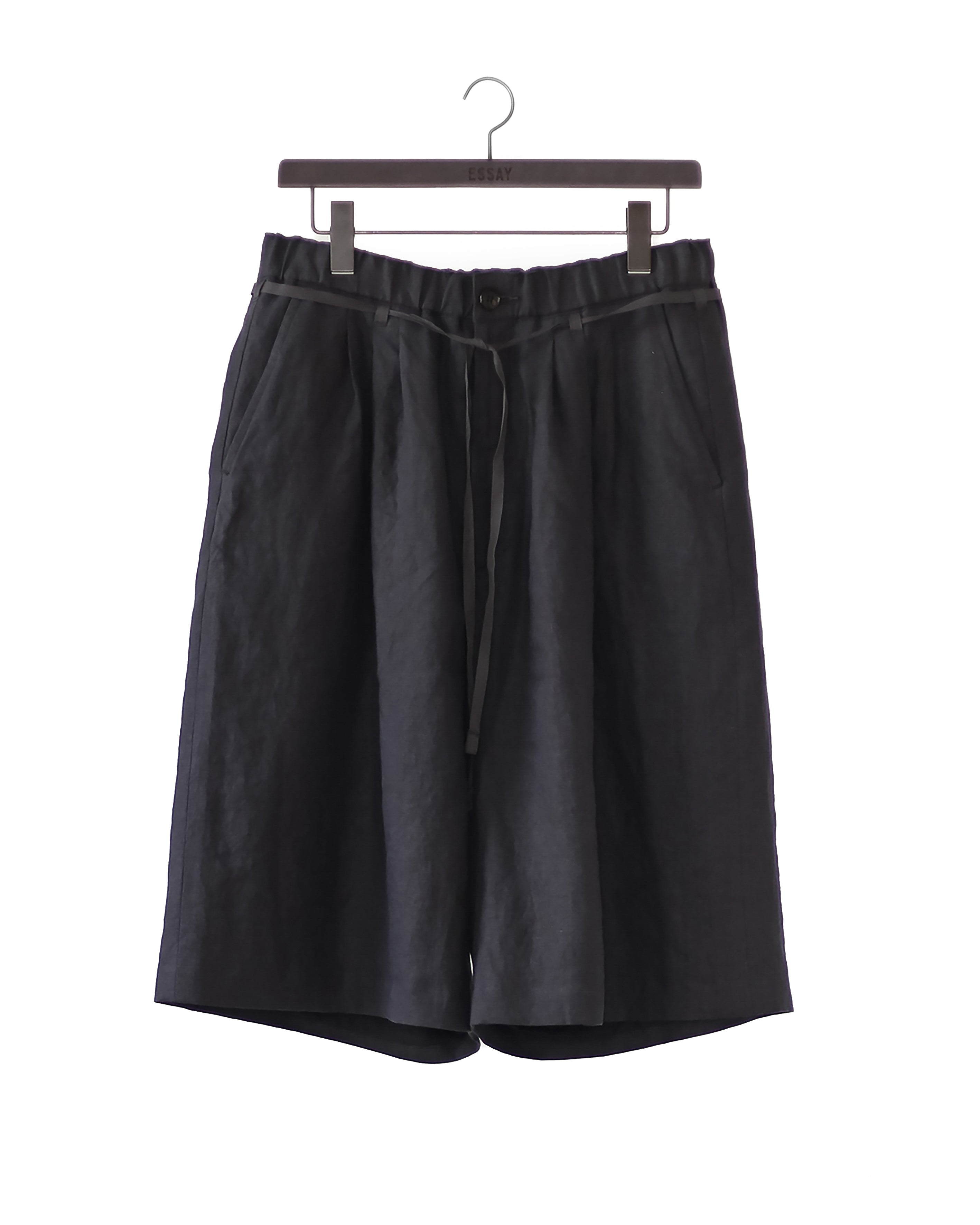 3TUCKED CROP SHORT PANTS