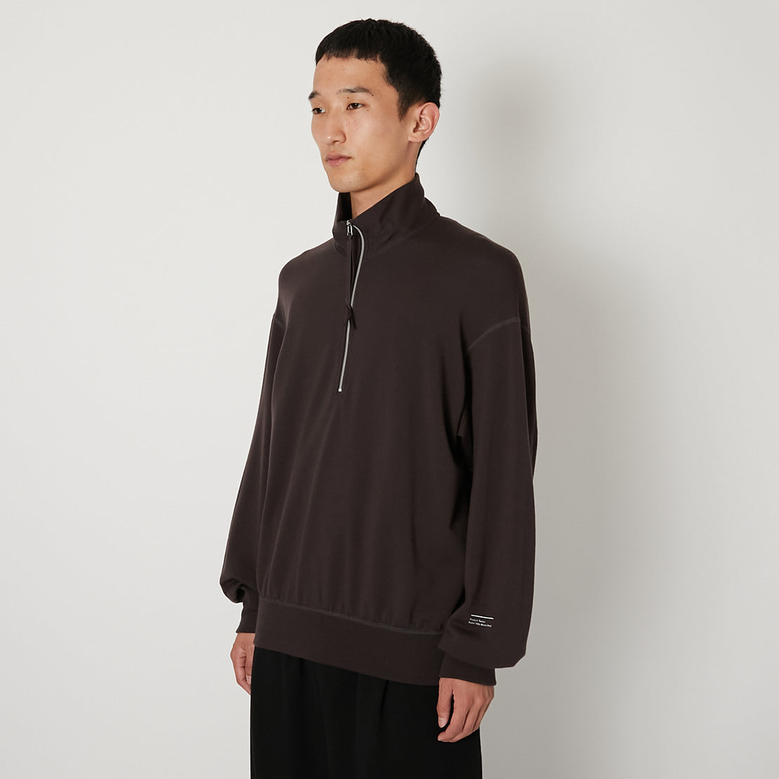 Super 140’s Melino Wool Half Zip