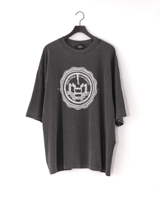 Pigment Dropshoulder T-shirt(CHARCOAL)