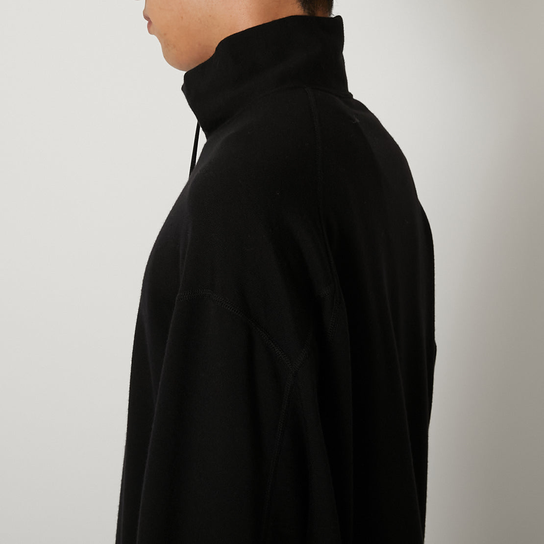 Super 140’s Melino Wool Half Zip