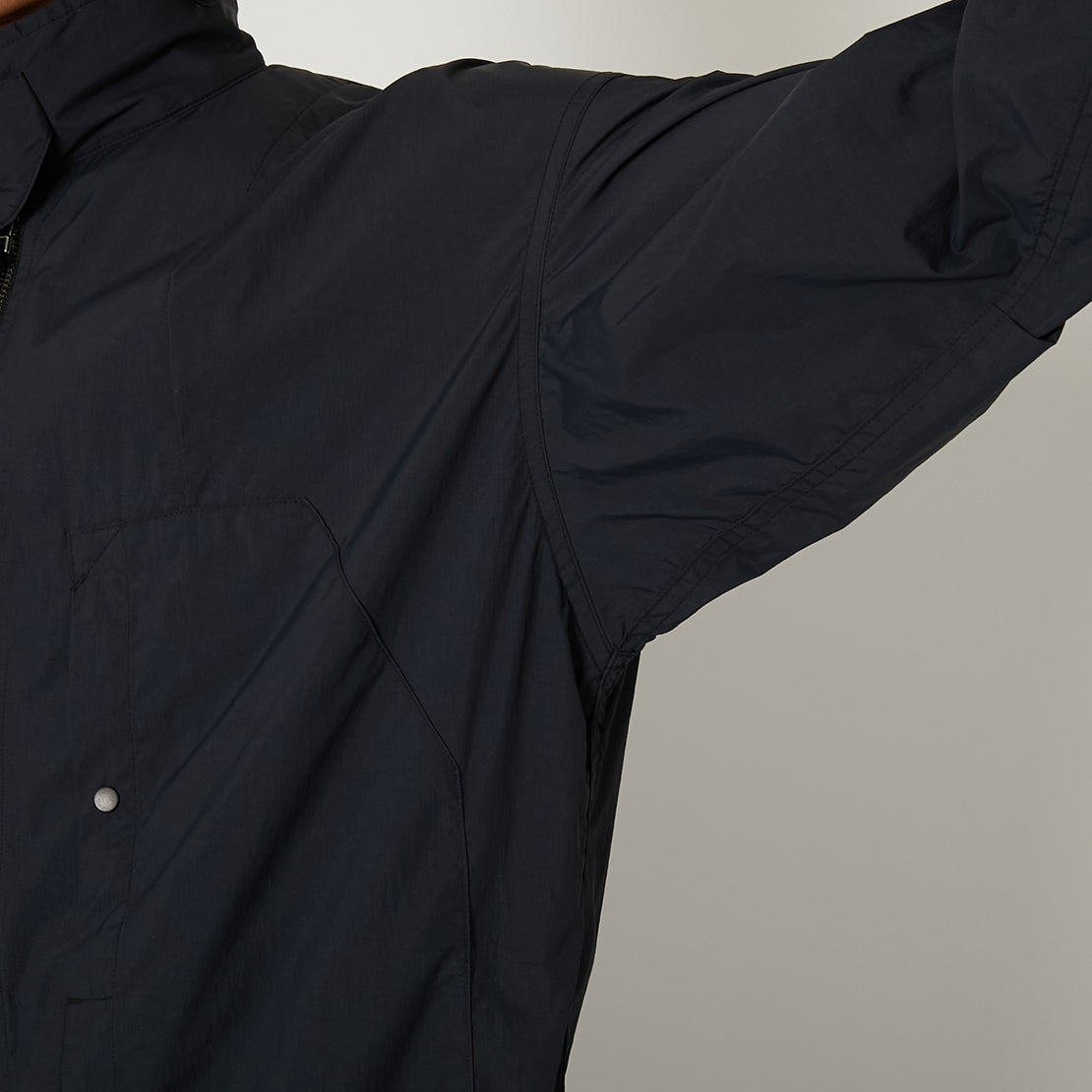 Zip Up Utility Shirt
