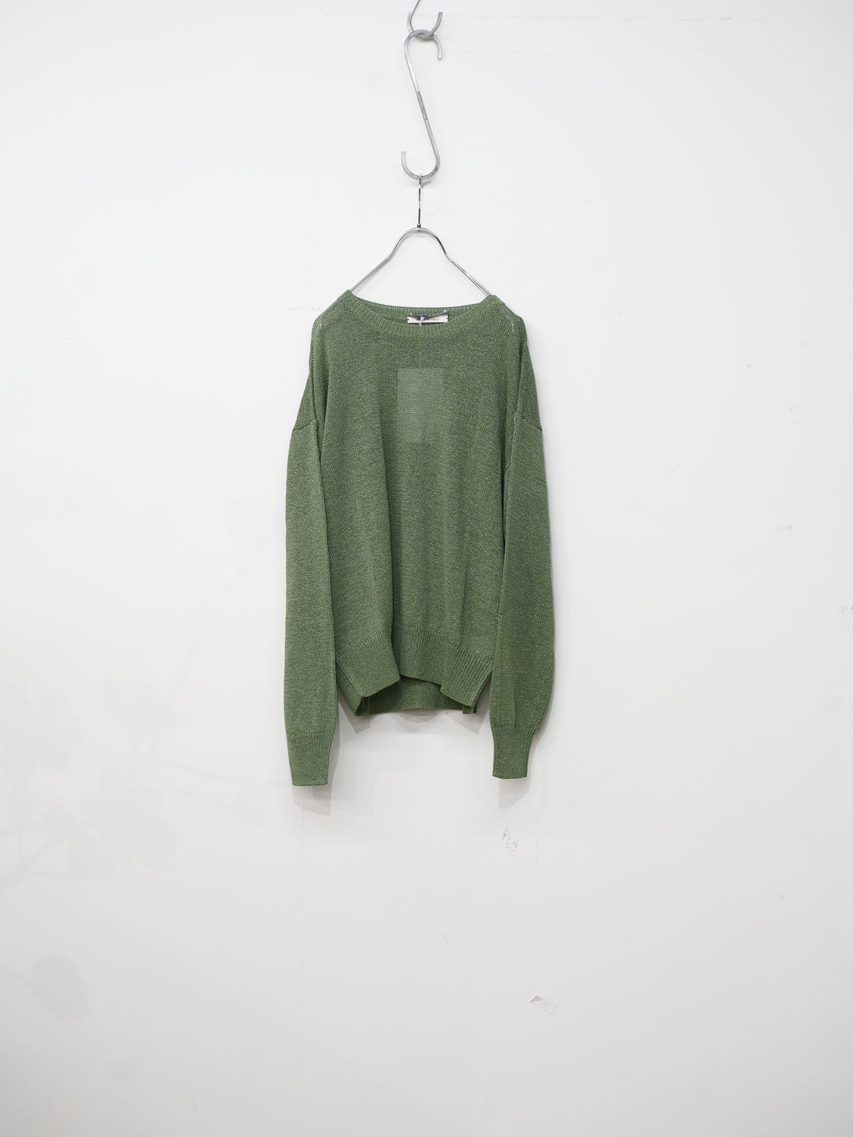 OVERSIZED WASHI PAPER SWEATER(Sauge)