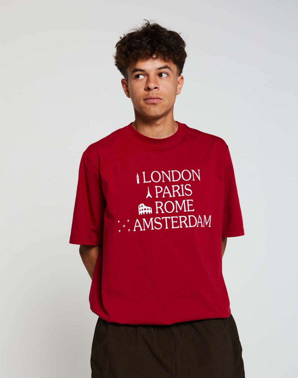 icons t-shirt(rio red)