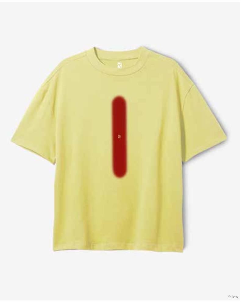 [40%OFF]Neon Spray T-shirt(Yellow)