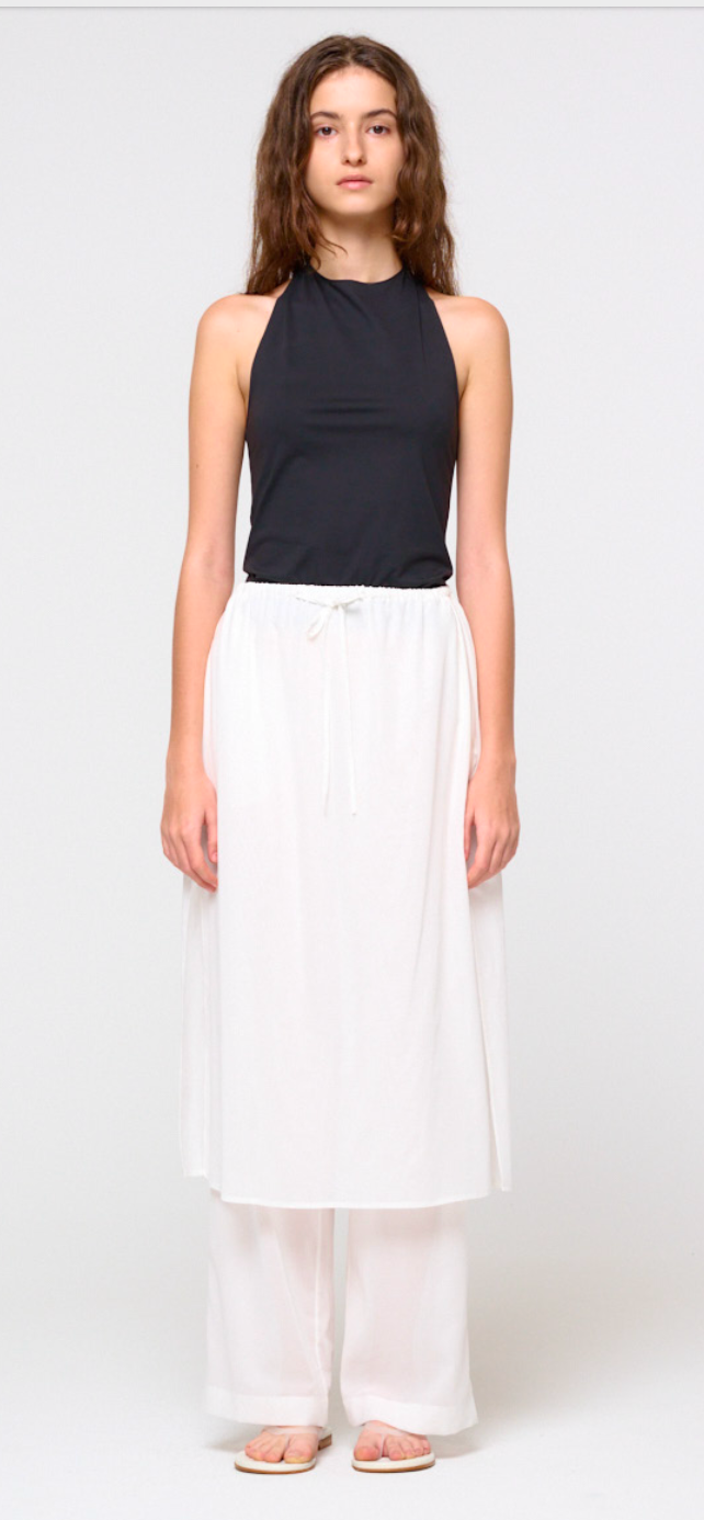 SHEER LAYERED PANTS