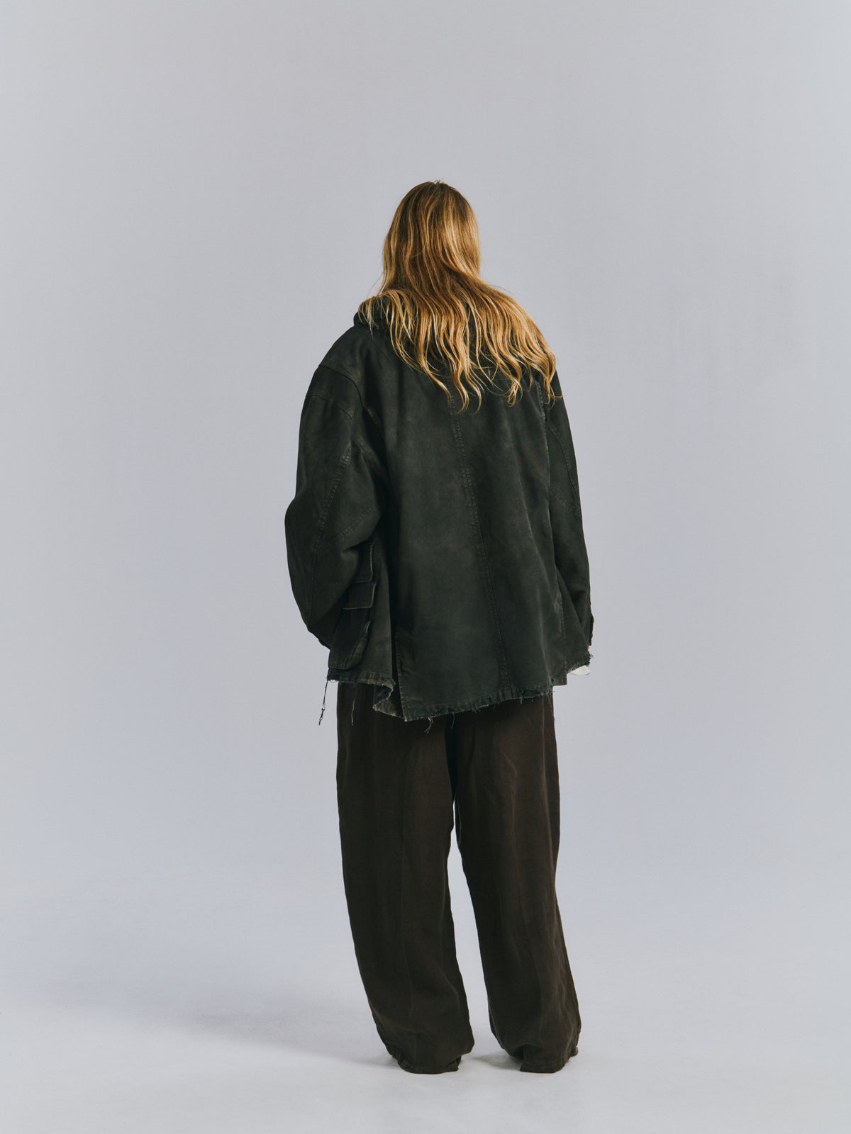 FINX HUNTING JACKET(G.WHITE)