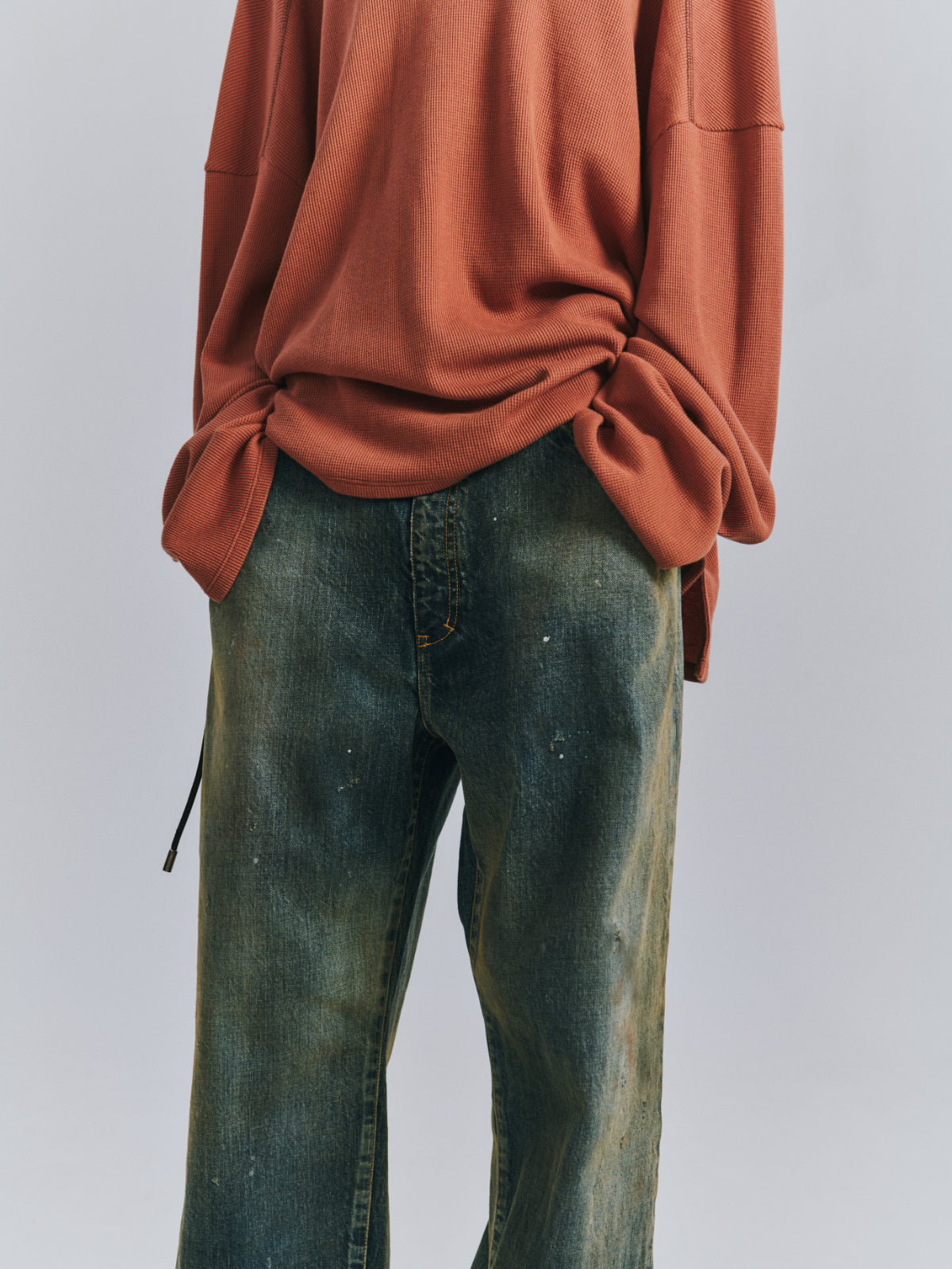 #02 TAPERED 5P DENIM PANTS(INDIGO)