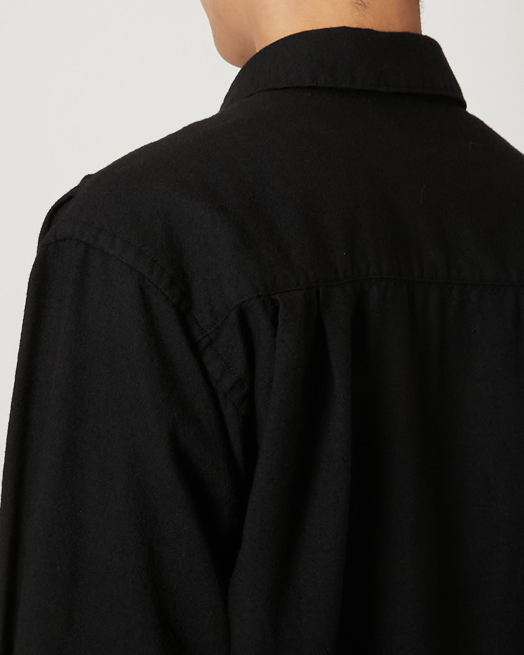 Brushed Techno Wool Shirt