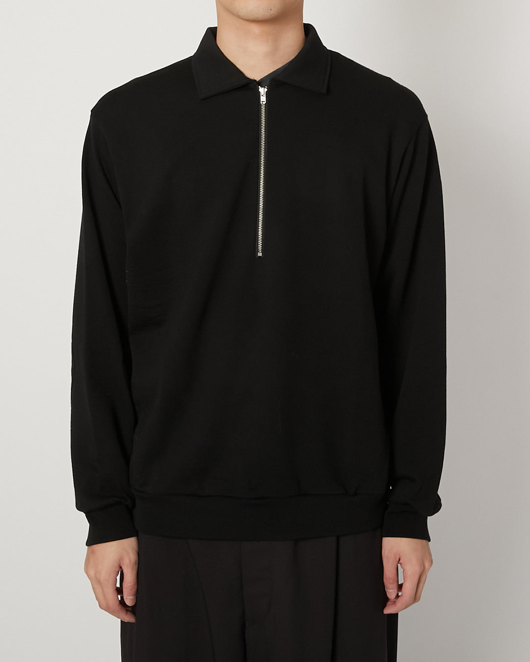 Super 140's Melino Wool Half Zip