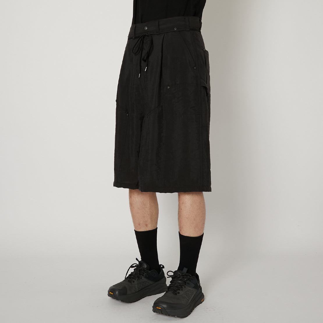 Silk Nylon Short Work Pants