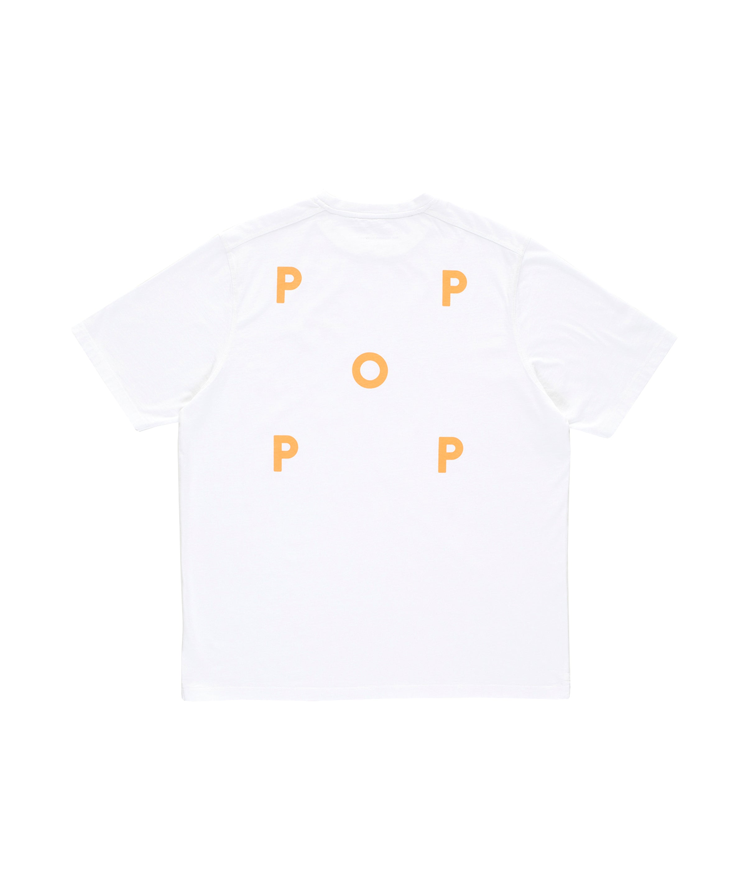 logo t-shirt(white/island poppy)
