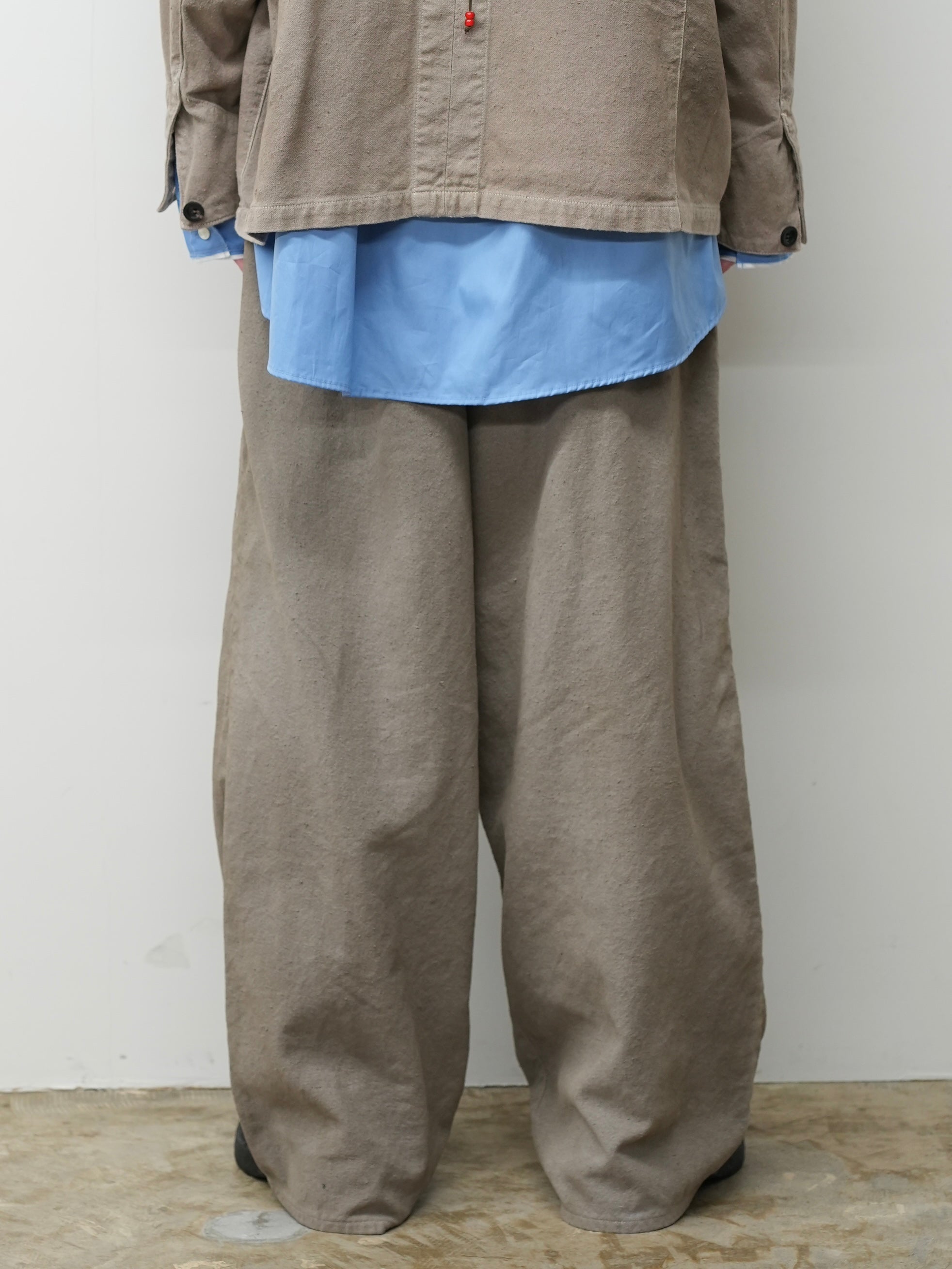 パンツ C/R DUCK DOUBLEKNEE PANTS(GREIGE) size1 C/R DUCK DOUBLEKNEE PANTS(GREIGE)