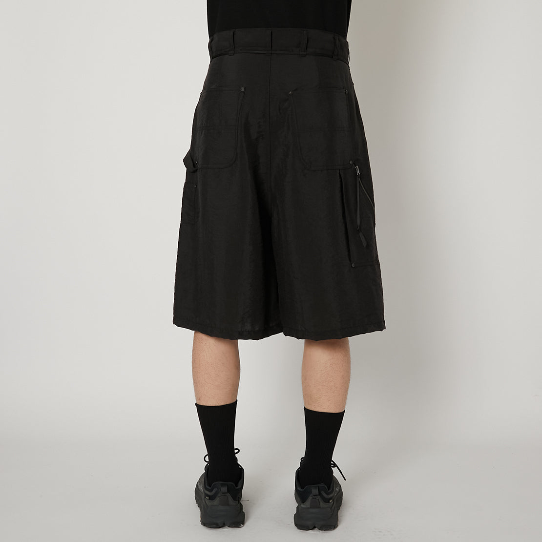 Silk Nylon Short Work Pants