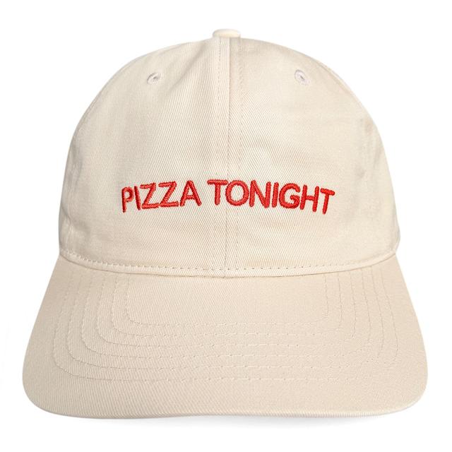 PIZZA TONIGHT HAT(CREAM)