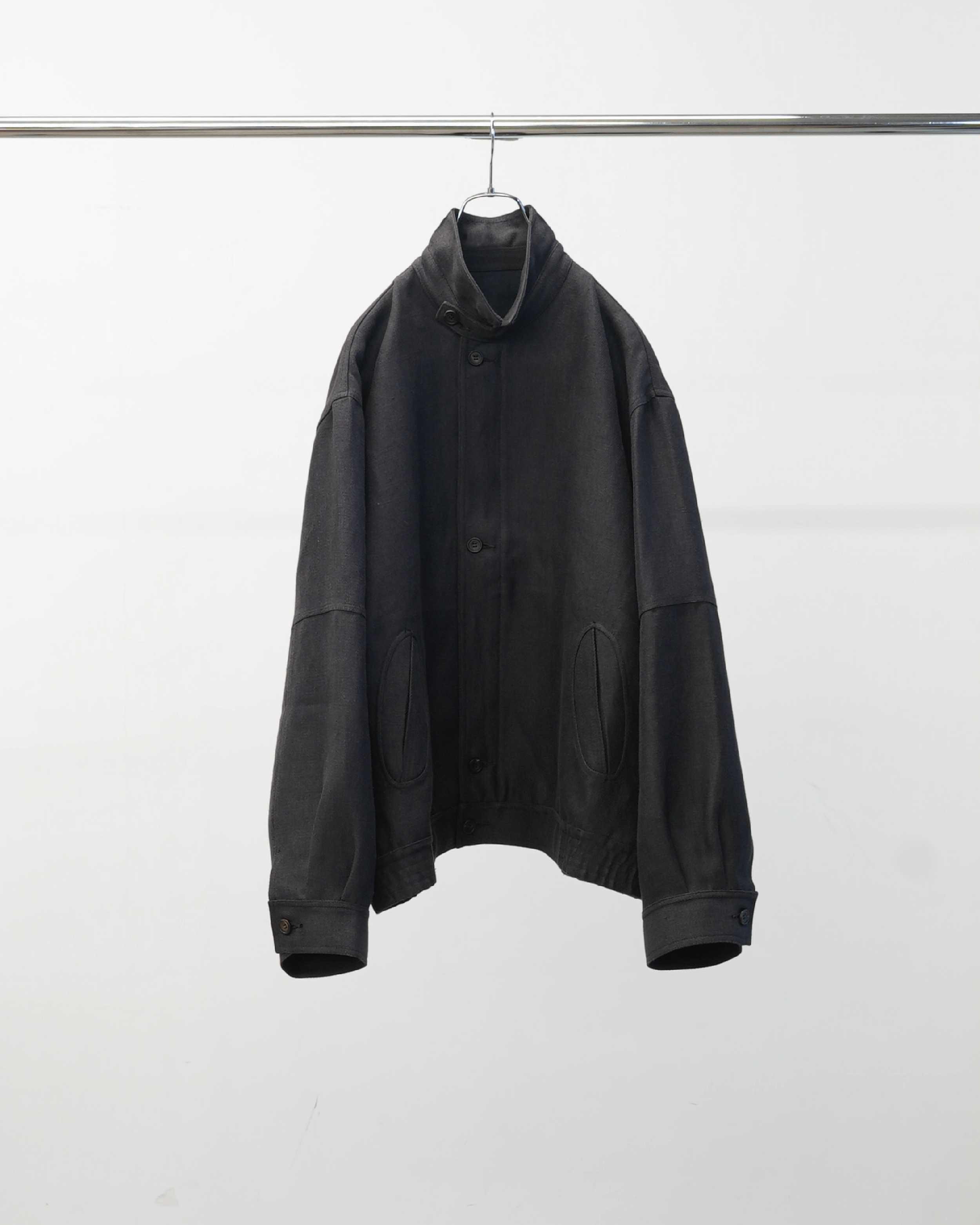 washi hemp blouson