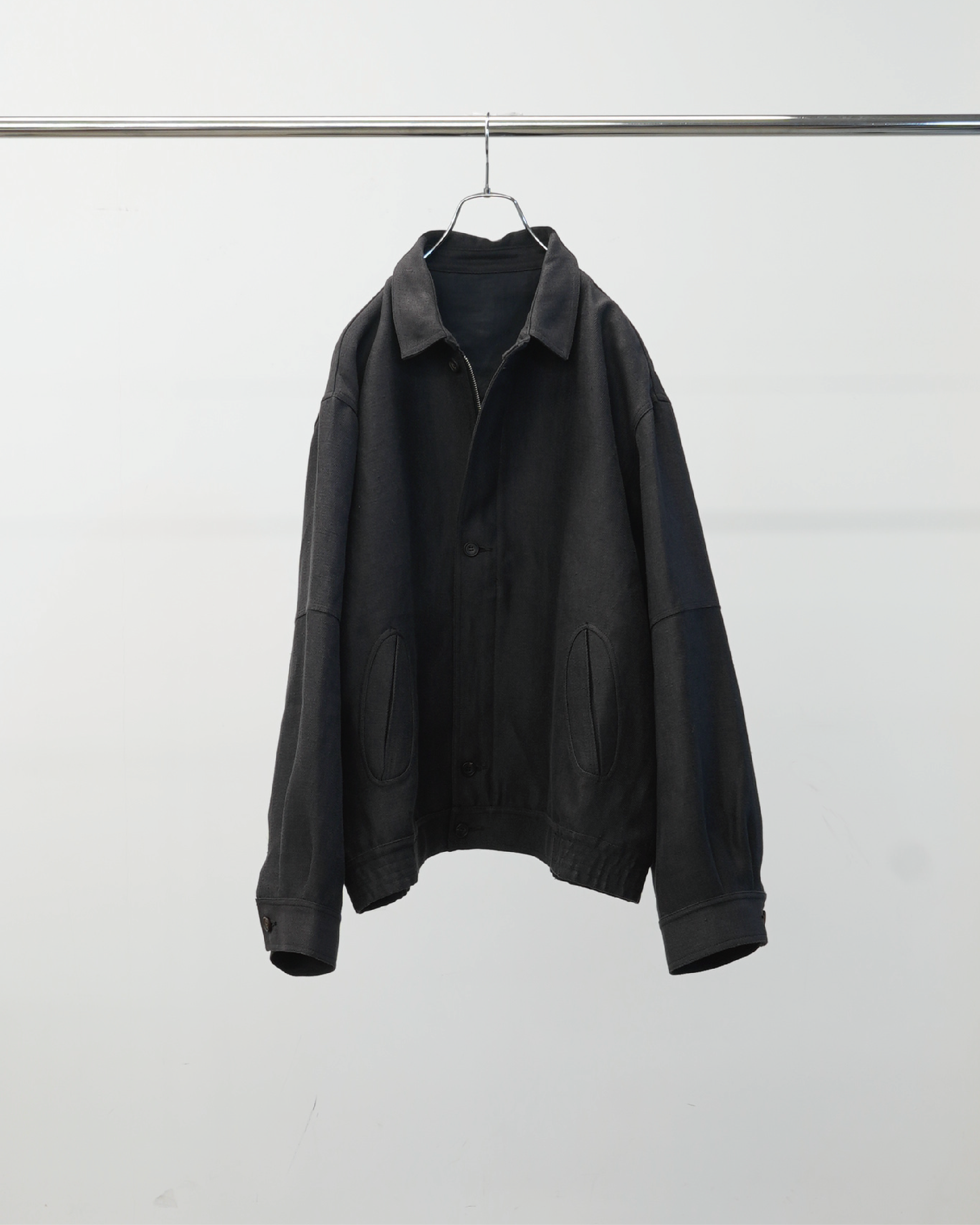 washi hemp blouson