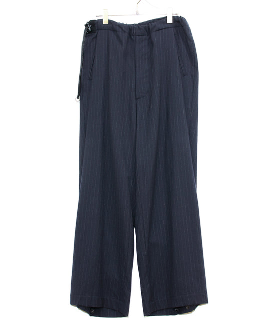 FLANNEL NO-BRAINER PANTS(NAVY STRIPE)