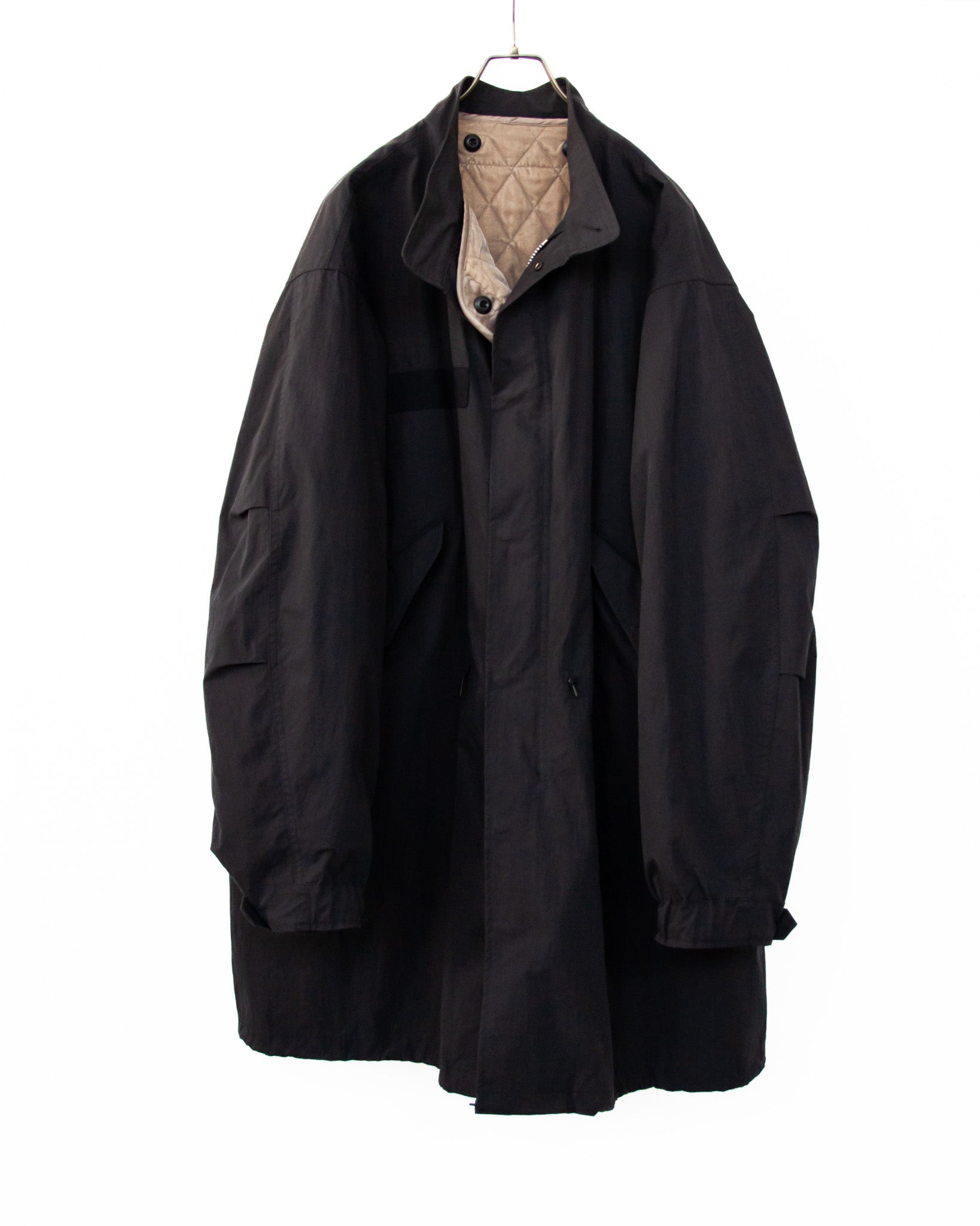 NYLON COTTON MILITARY OVER COAT