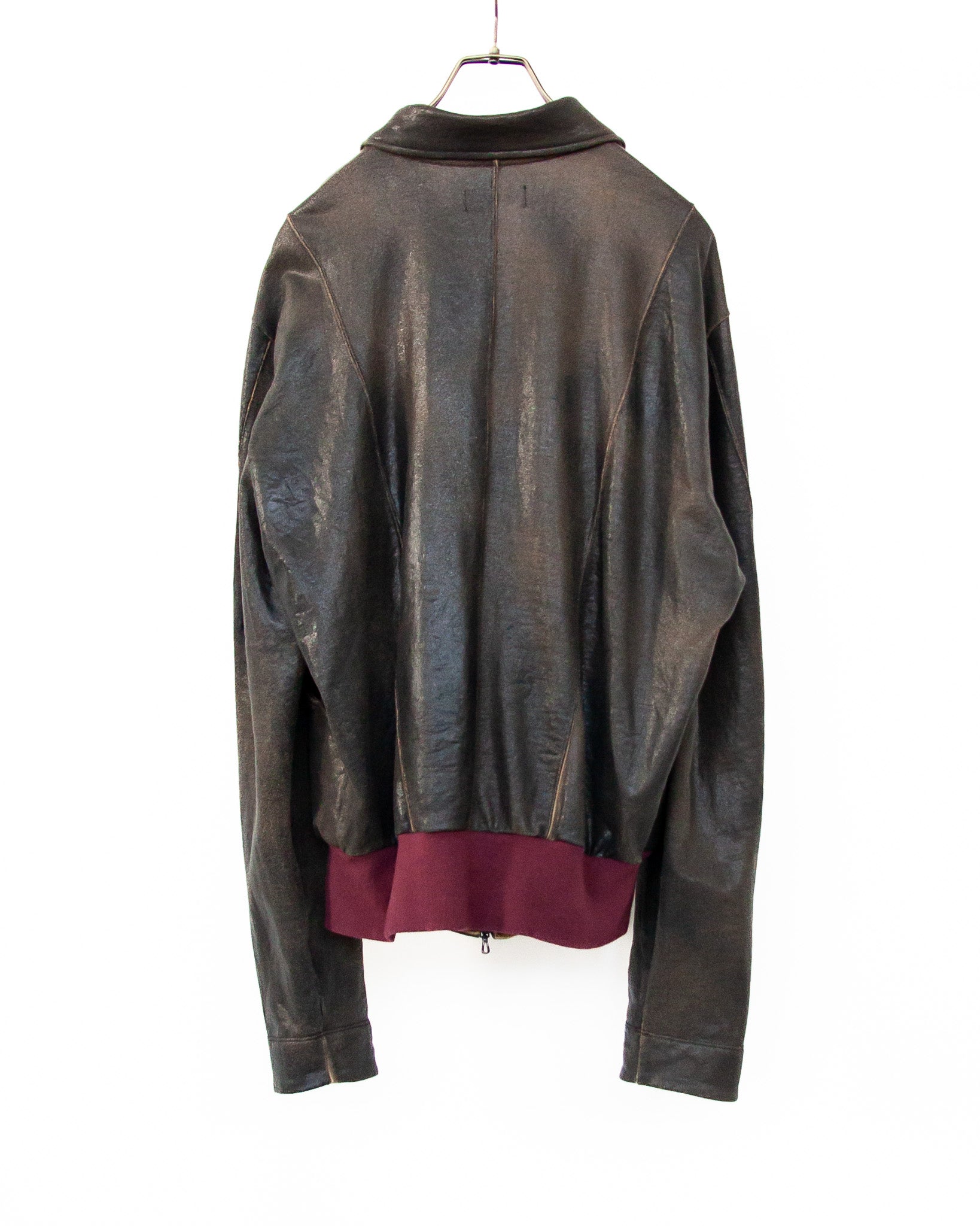 CRACK TERRY BLOUSON