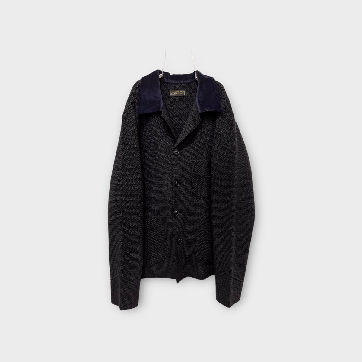 SPARKLE MOSS STITCH KNIT JACKET