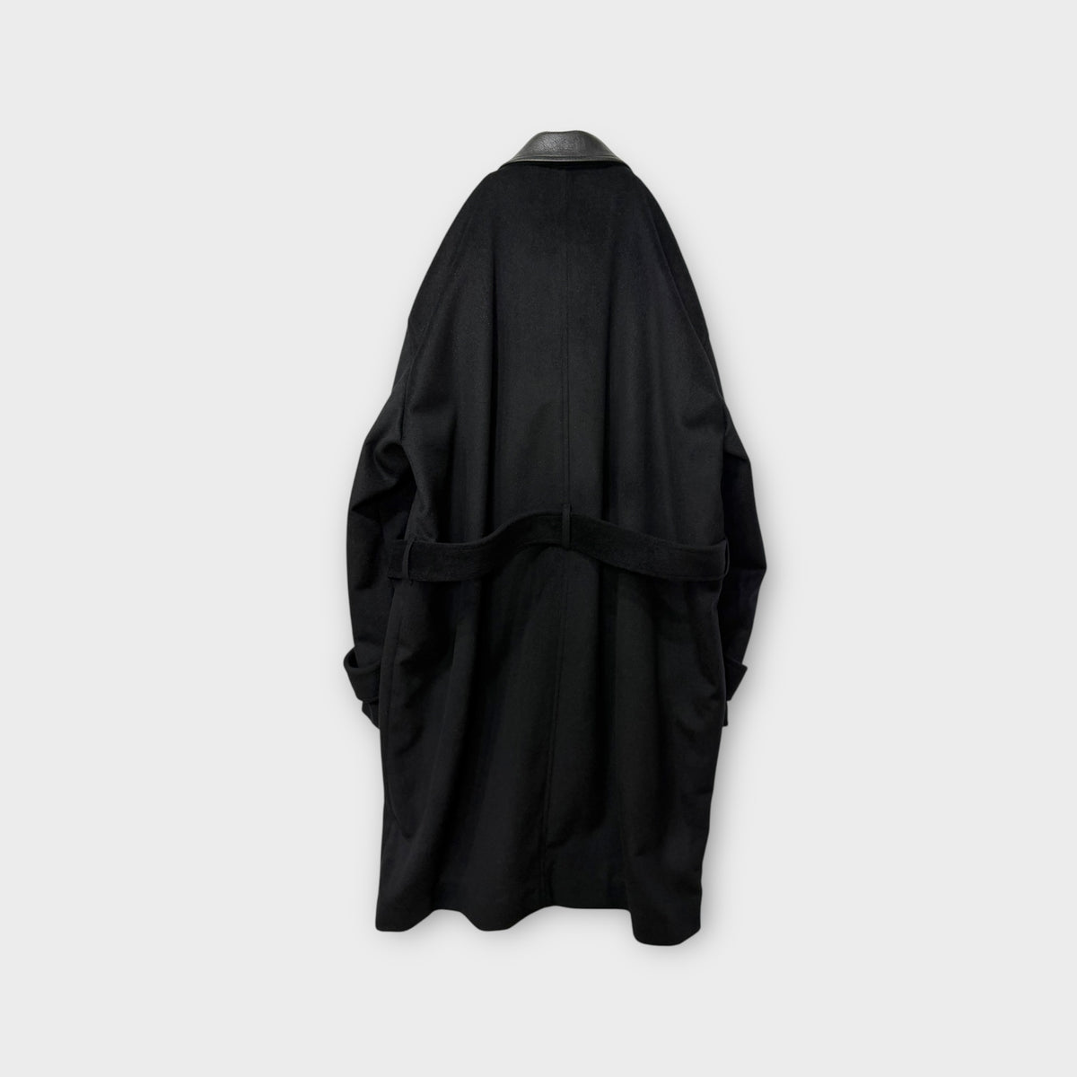 ANGOLA WOOL BALMACAN COAT