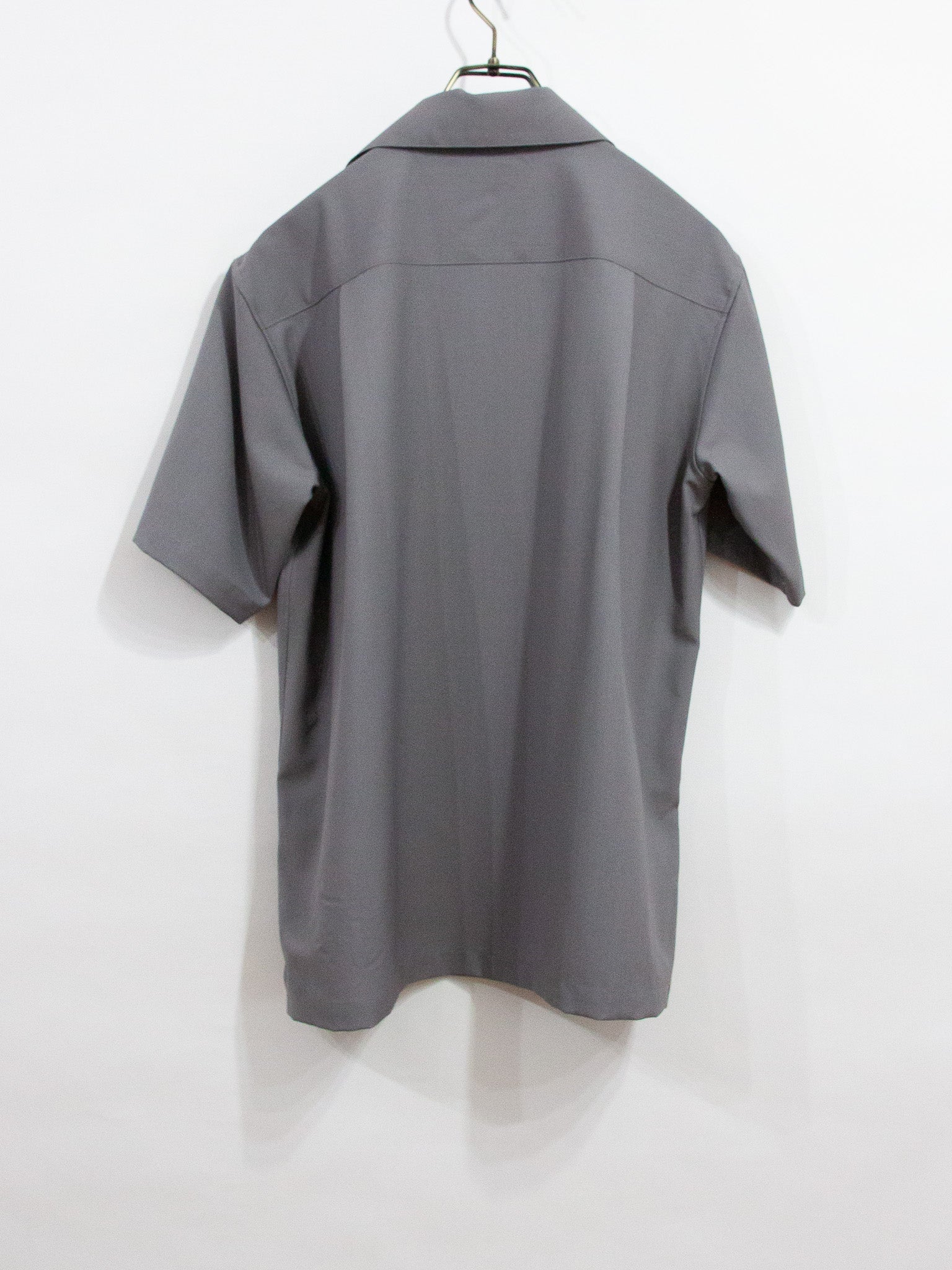 WOOL TROPICAL OPEN COLLAR SHIRTS