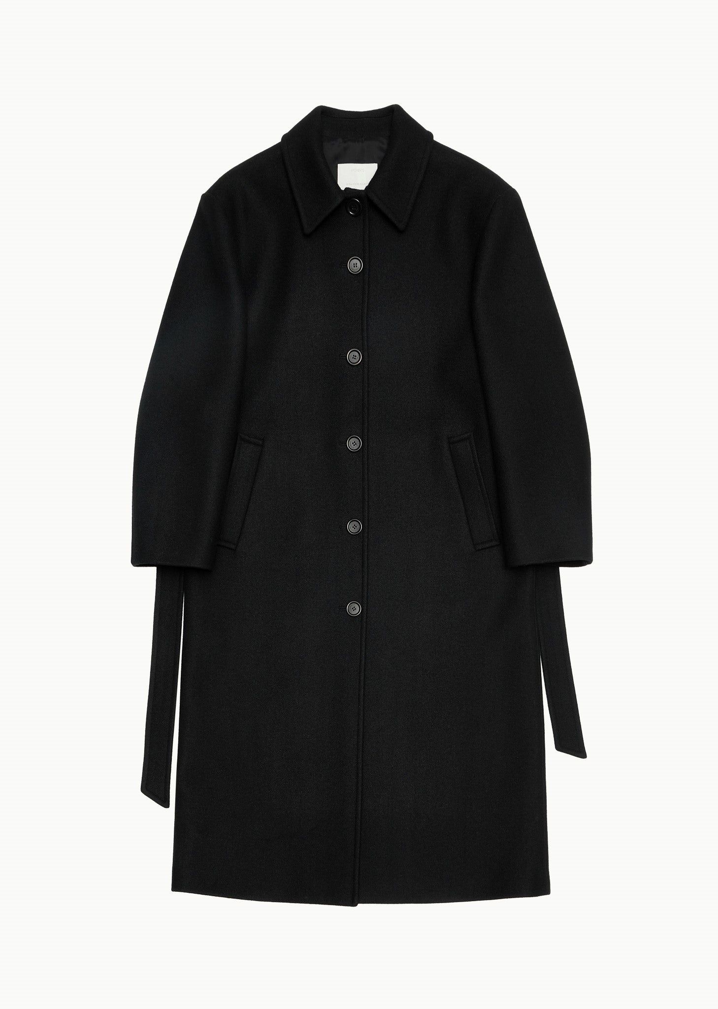 SINGLE BREASTED MAXI LONG COAT