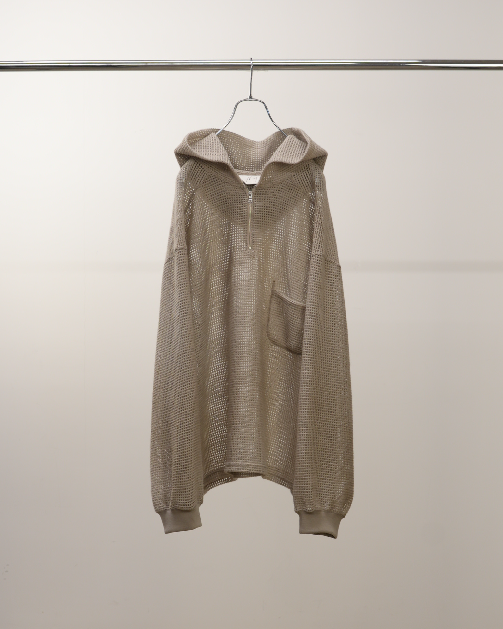 WOOL RUSSELL HOODIE(SAND)
