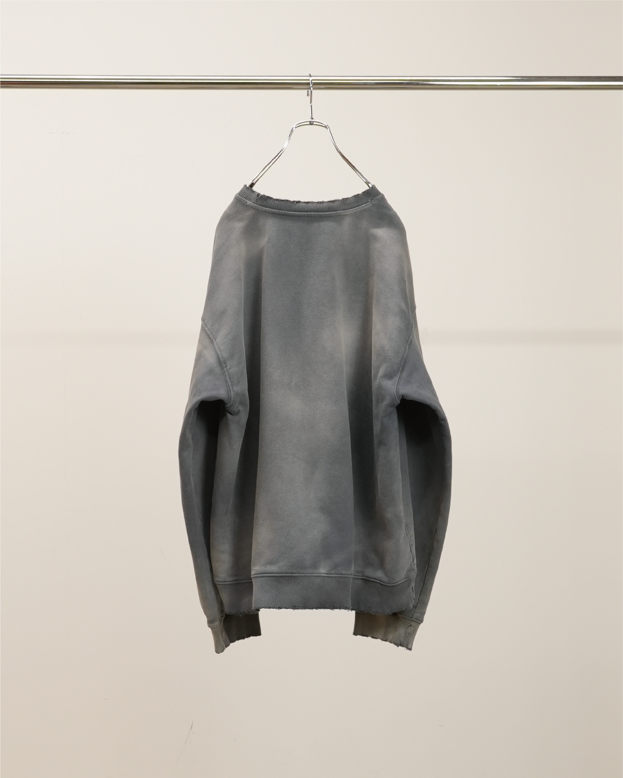 UNEVENNESS SWEAT SHIRT(GRAY)