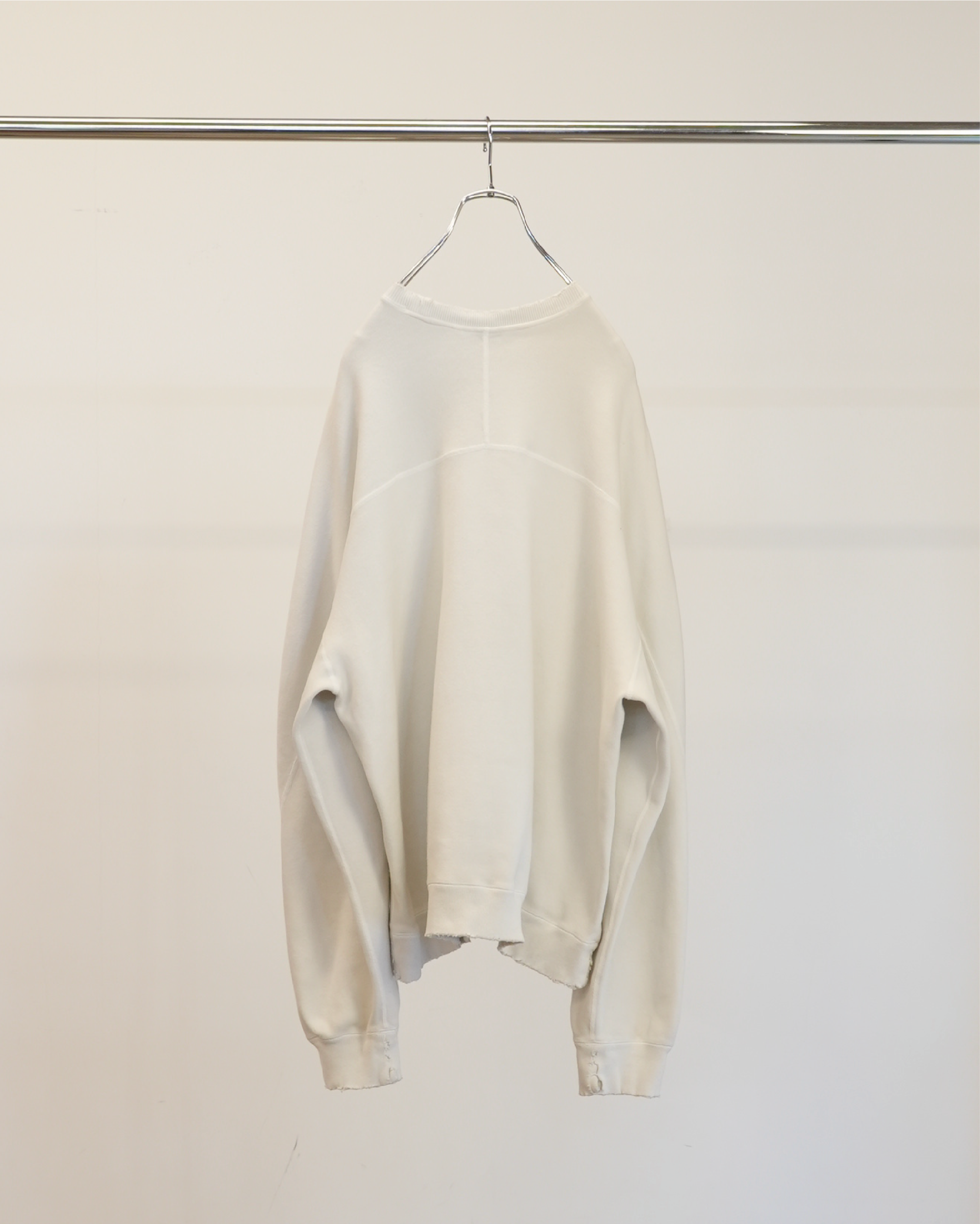 SMOOTH SWEAT SHIRT(OFF)