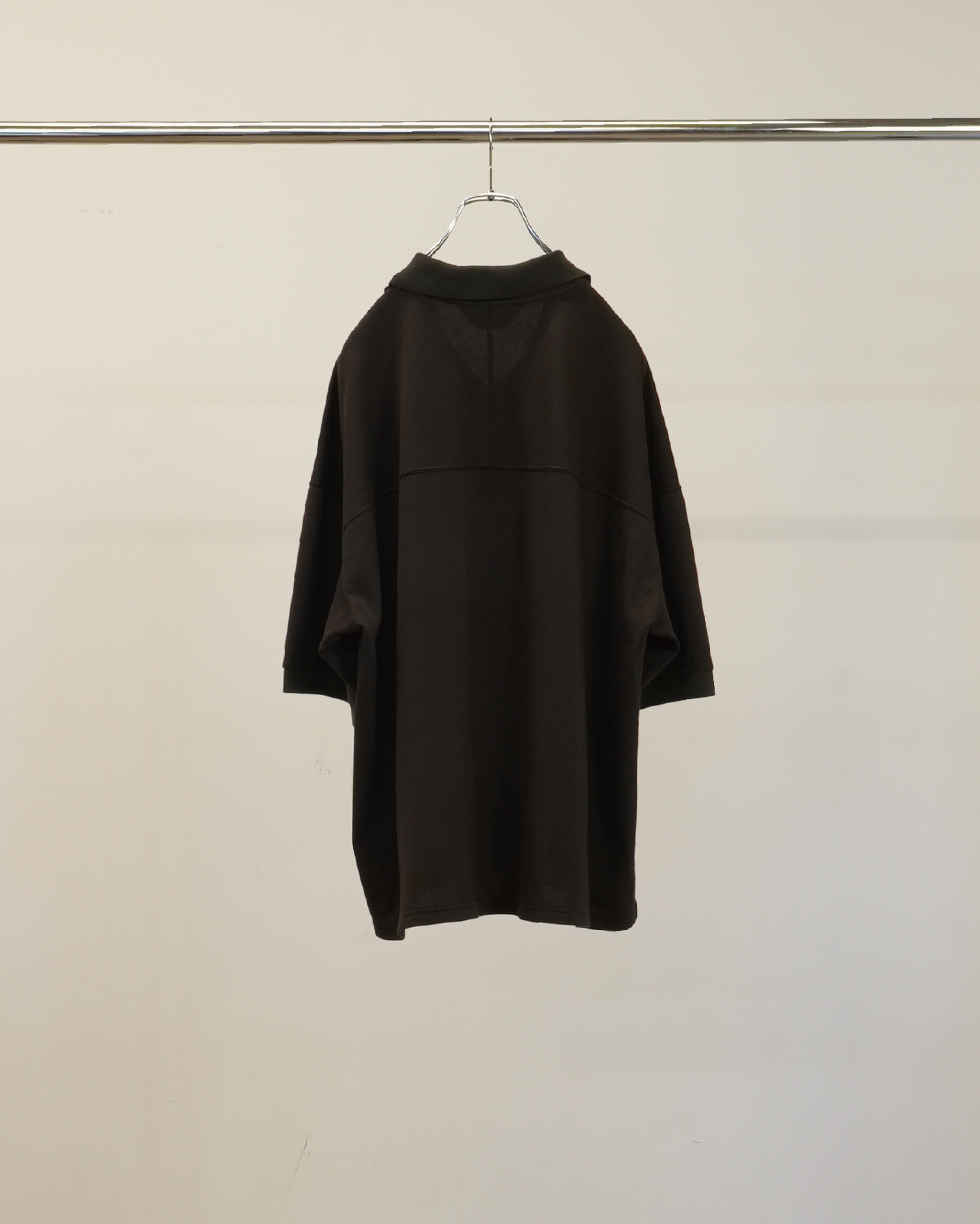 FOOTBALL S/S POLO(BROWN)