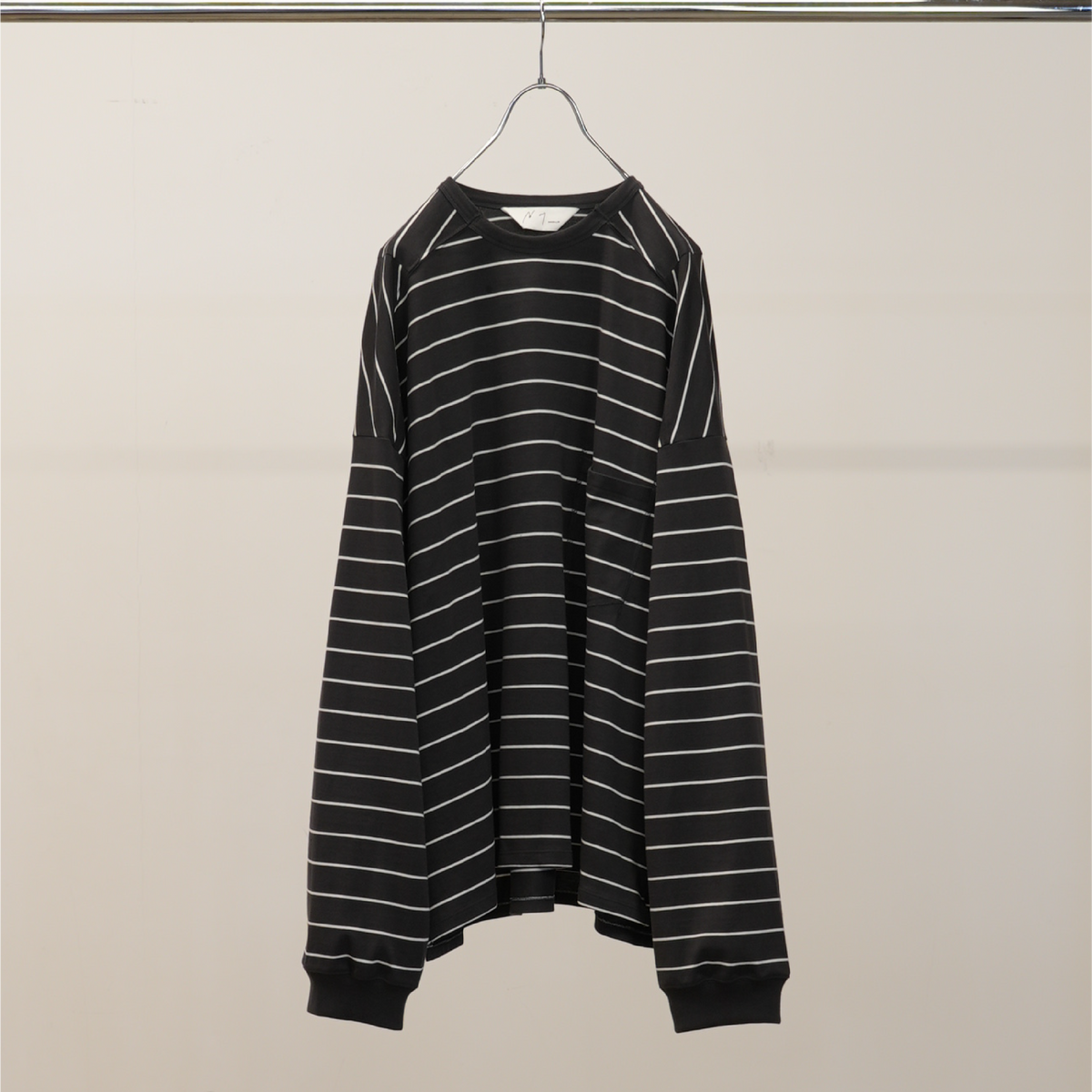 フレームワーク☆ONIT 別注OVERSIZE BORDER LS　新品ブラック ≪WEB限定 / 追加≫ONIT 別注OVERSIZE BORDER LS（Tシャツ/カットソー