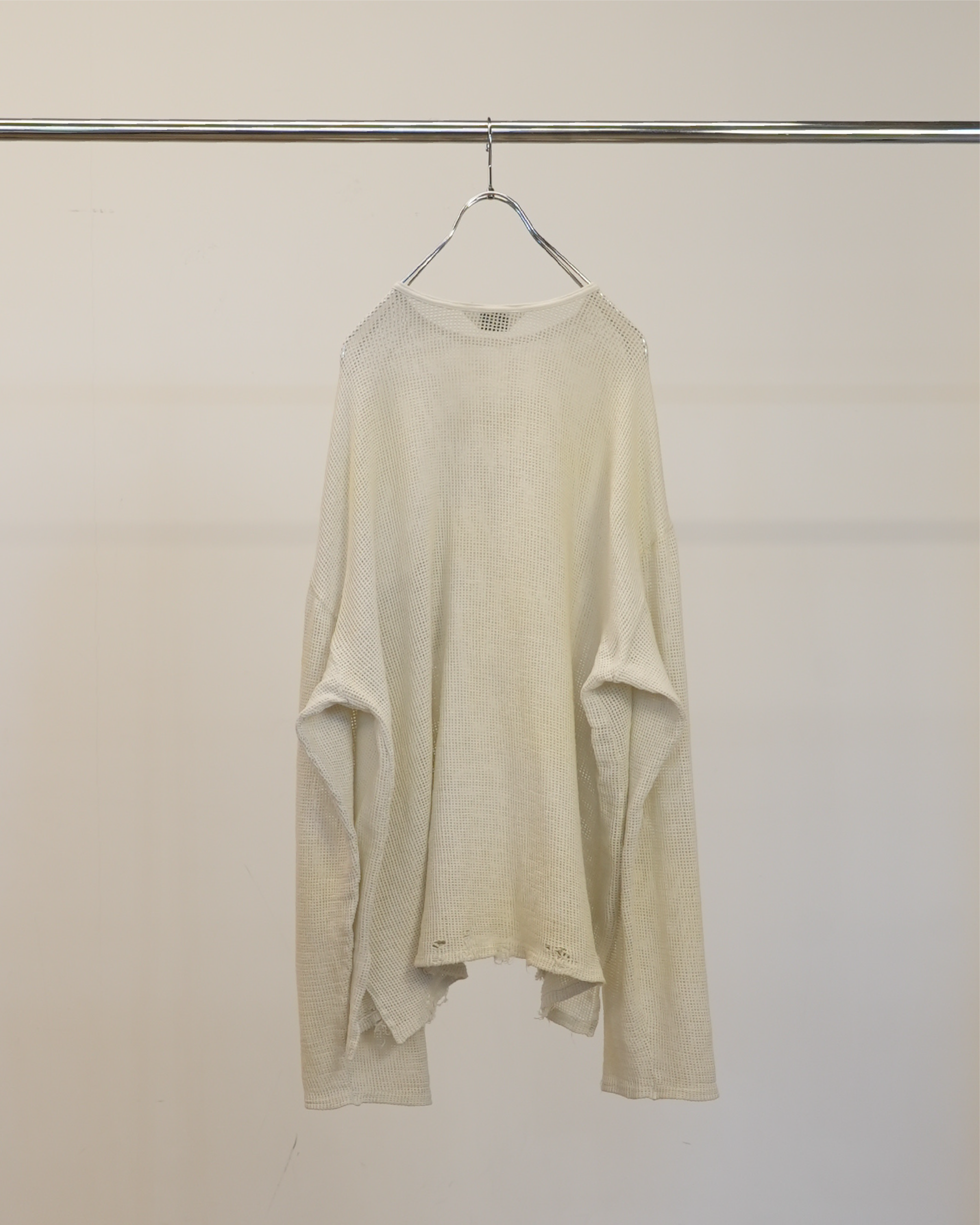 UNEVENNESS MESH LS(WHITE)