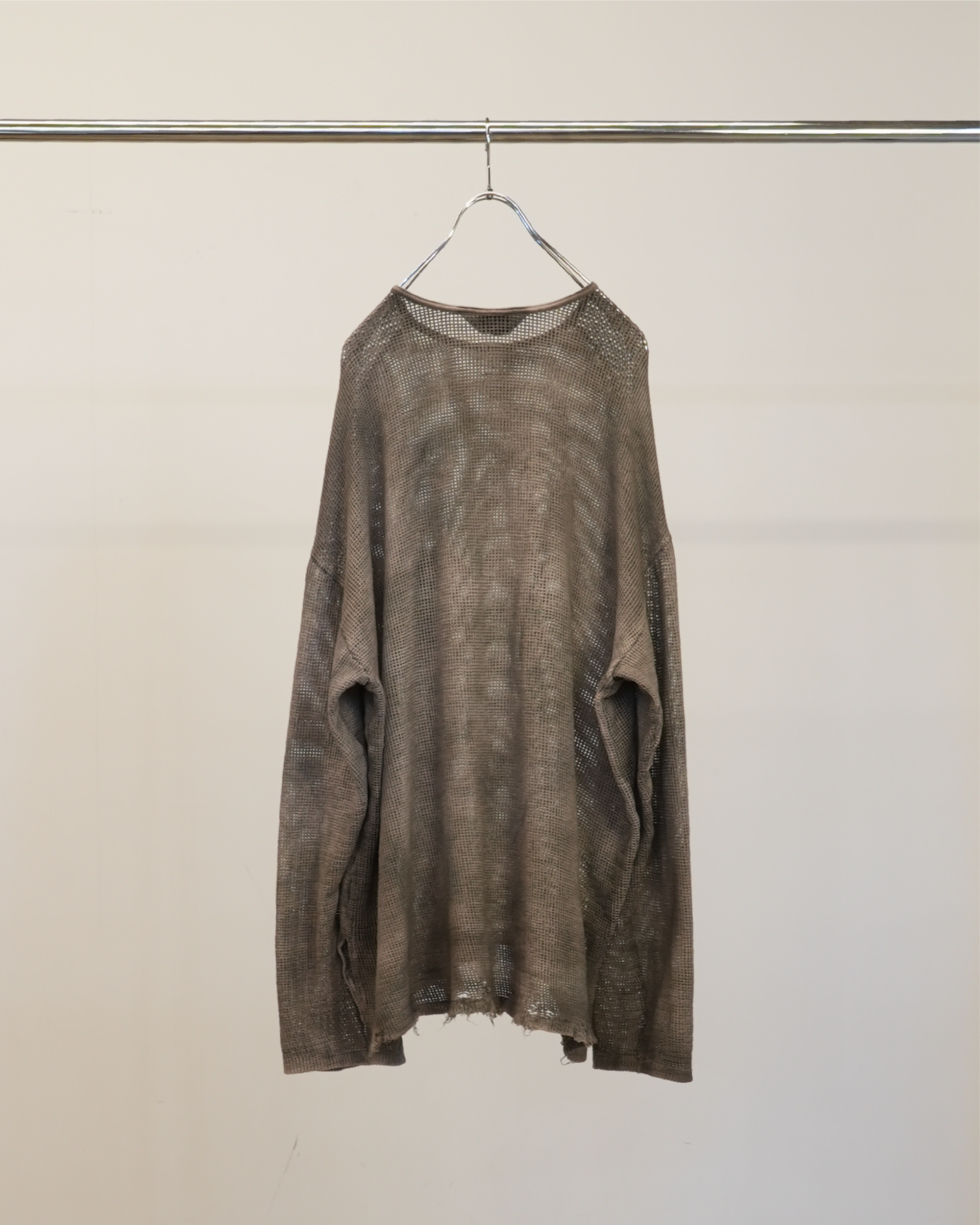 UNEVENNESS MESH LS(BLACK)