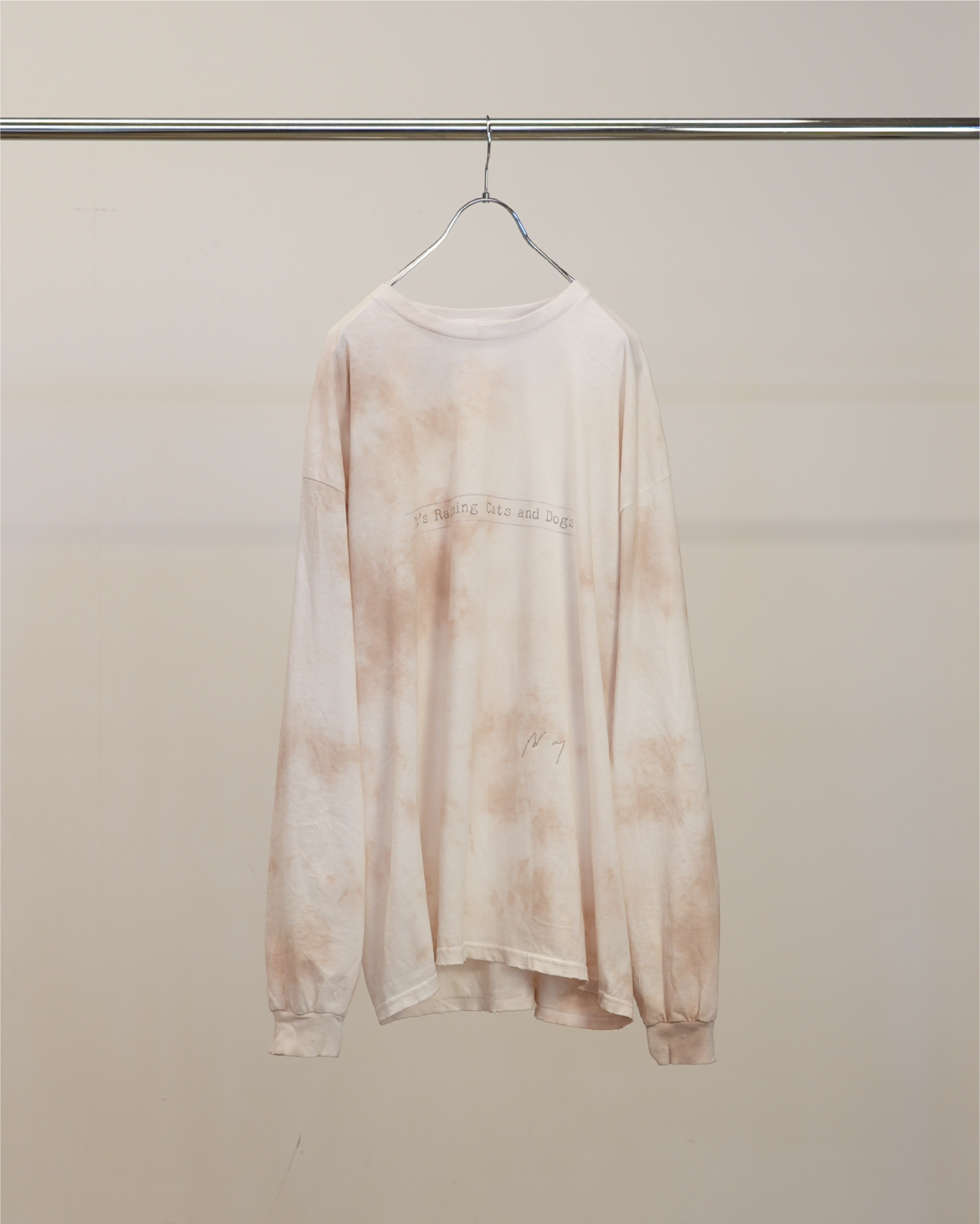 UNEVENNESS CATS AND DOGS LS(PINK)