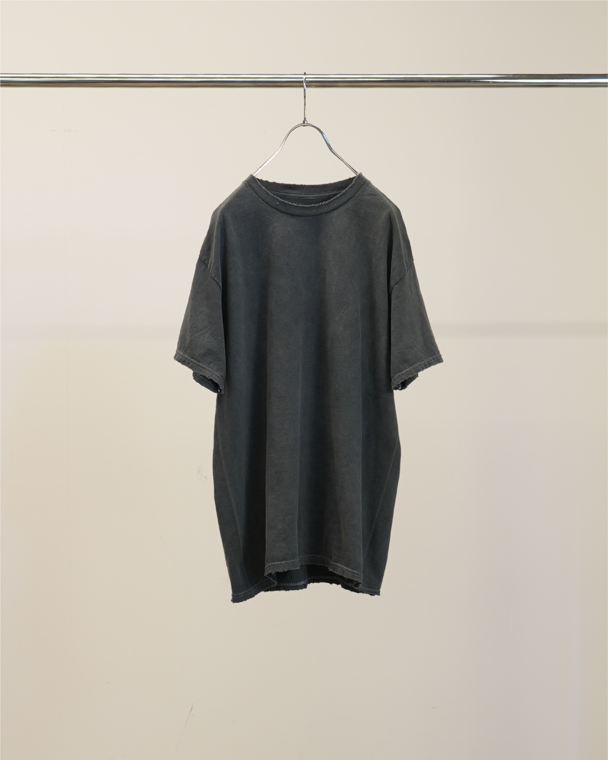 EMBROIDERY T-SHIRT(NAVY)