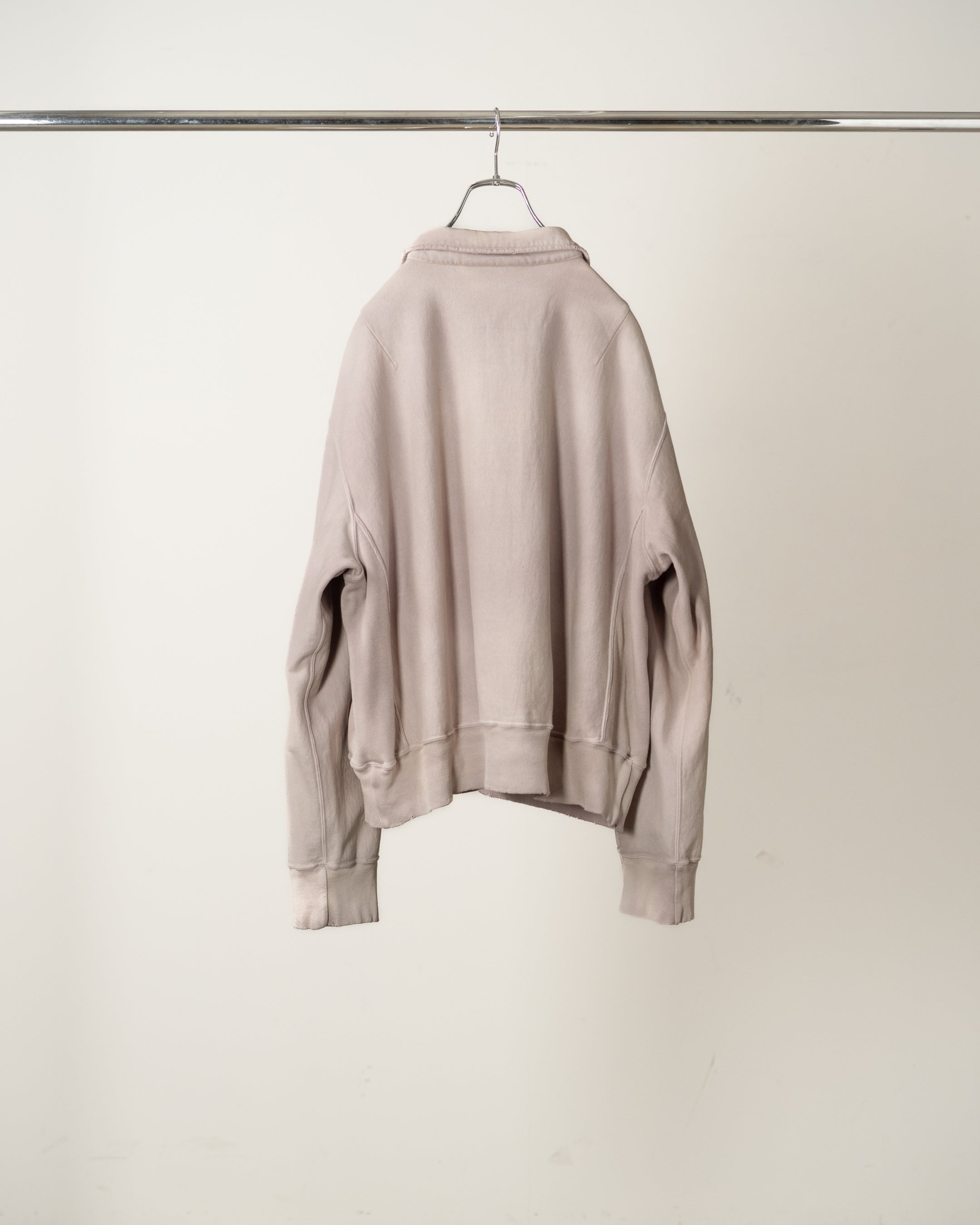FLEECE-LINED SWEAT PULLOVER(P.DOPE)