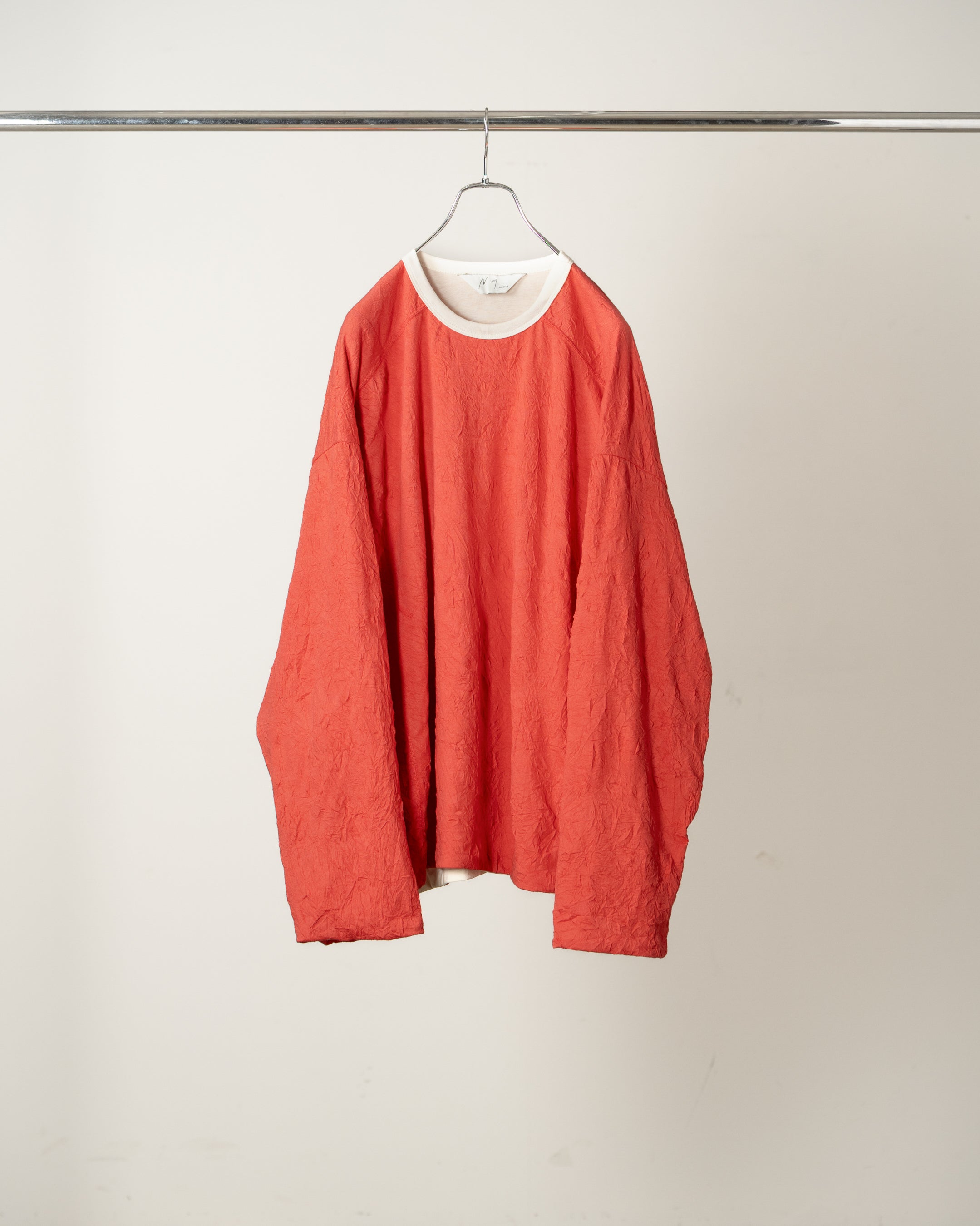 DOUBLE LAYER LS T-SHIRT(RED)